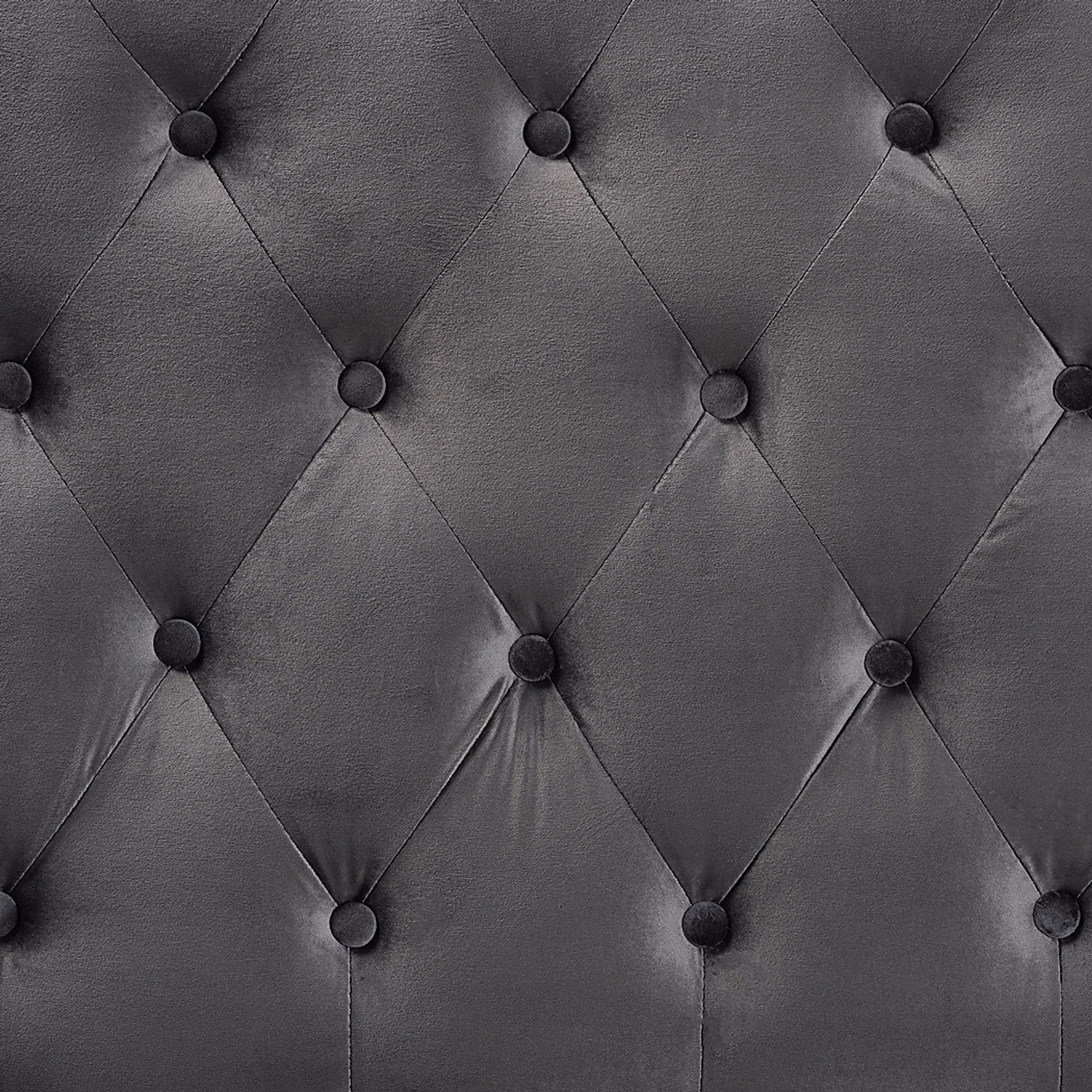 Aristocrate Gray King Upholstered Headboard - Image 4