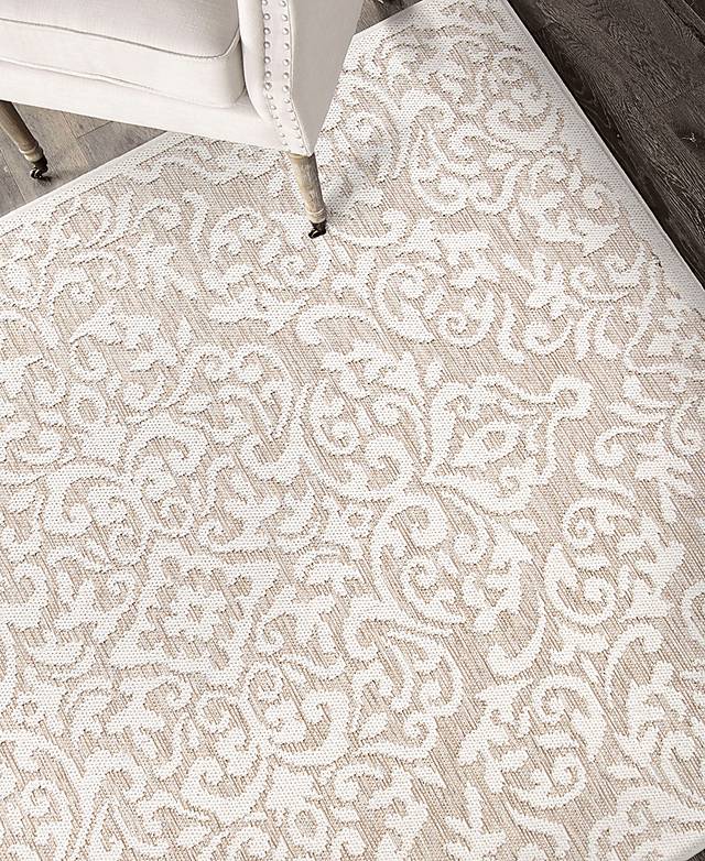 Ariton Beige 7'10 x 10'10 Rug - Thumbnail - Image 2