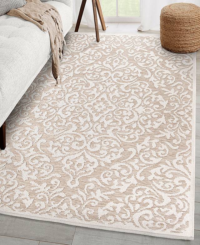 Ariton Beige 7'10 x 10'10 Rug - Thumbnail - Image 8