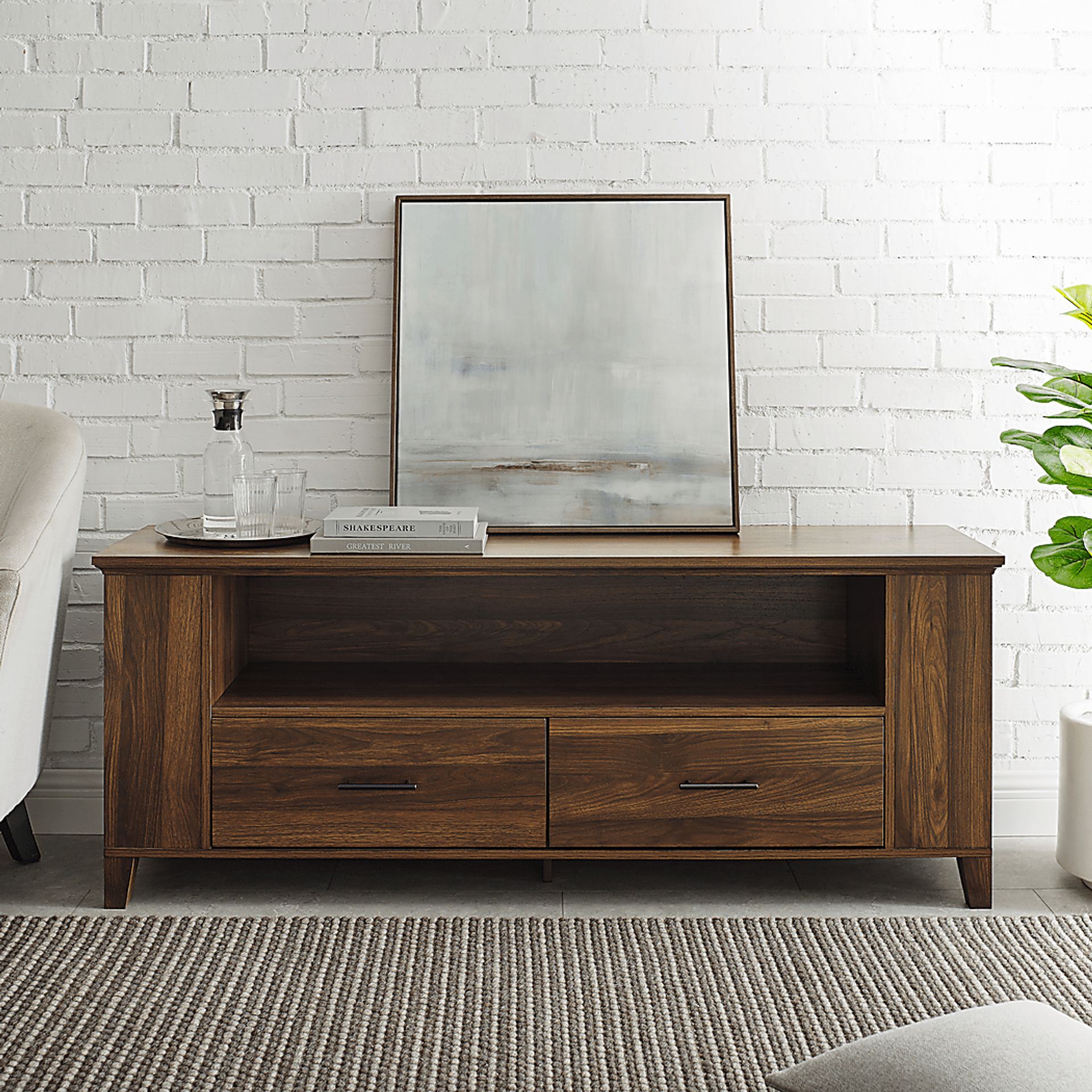 Arkell Walnut 60 in. Console - Image 5