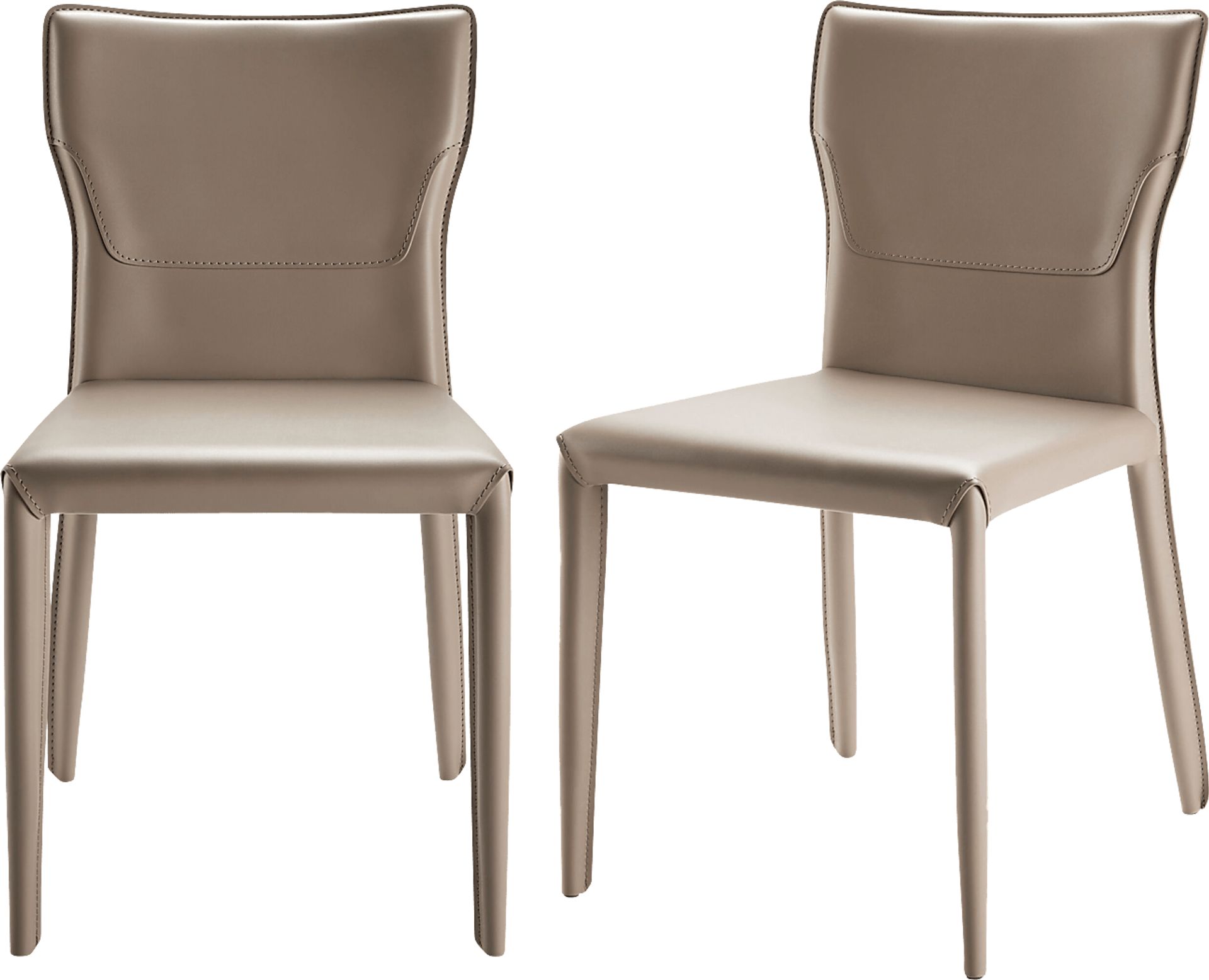 Arkin Beige Side Chair, Set of 2 - Image 1