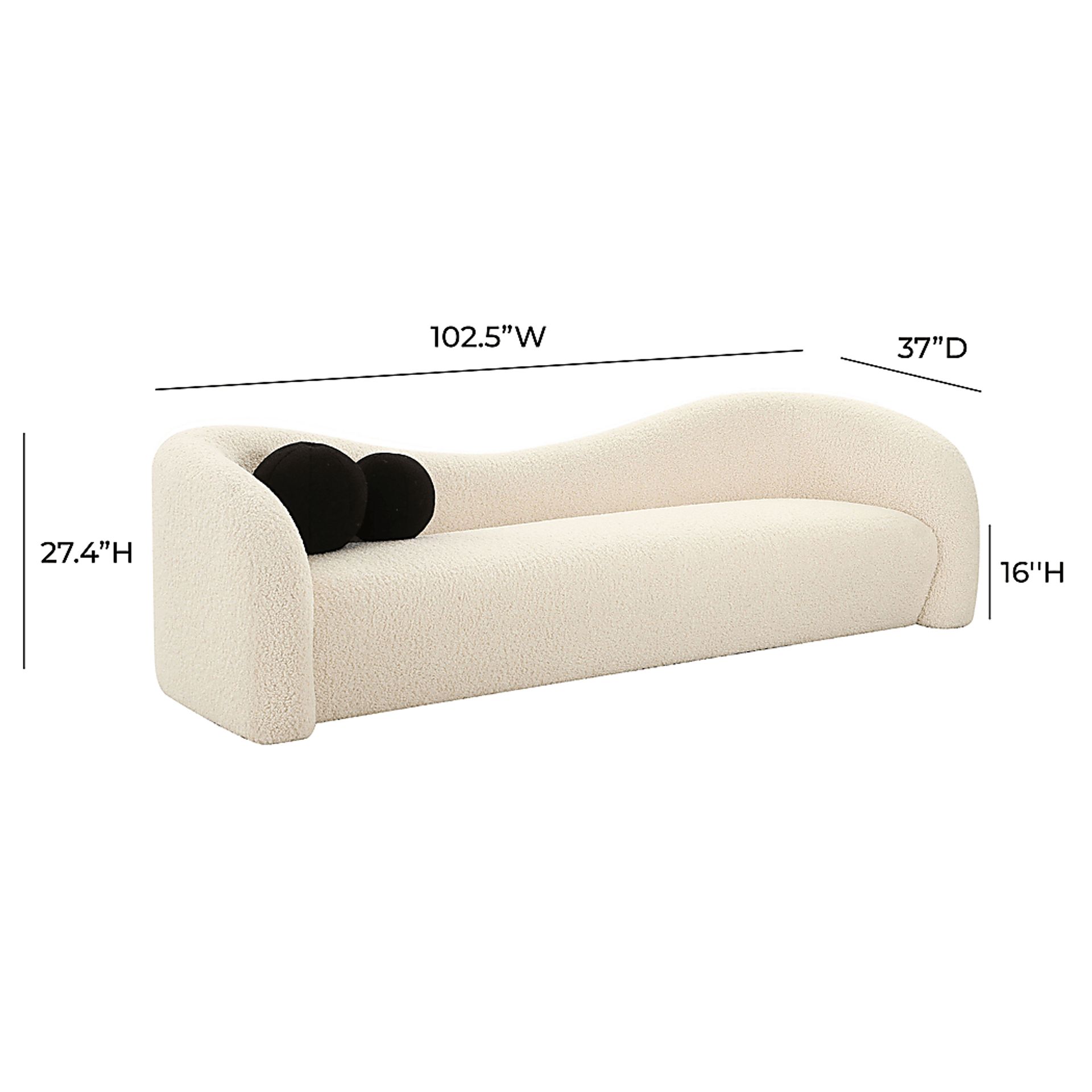 Arkney Beige Sofa - Image 6