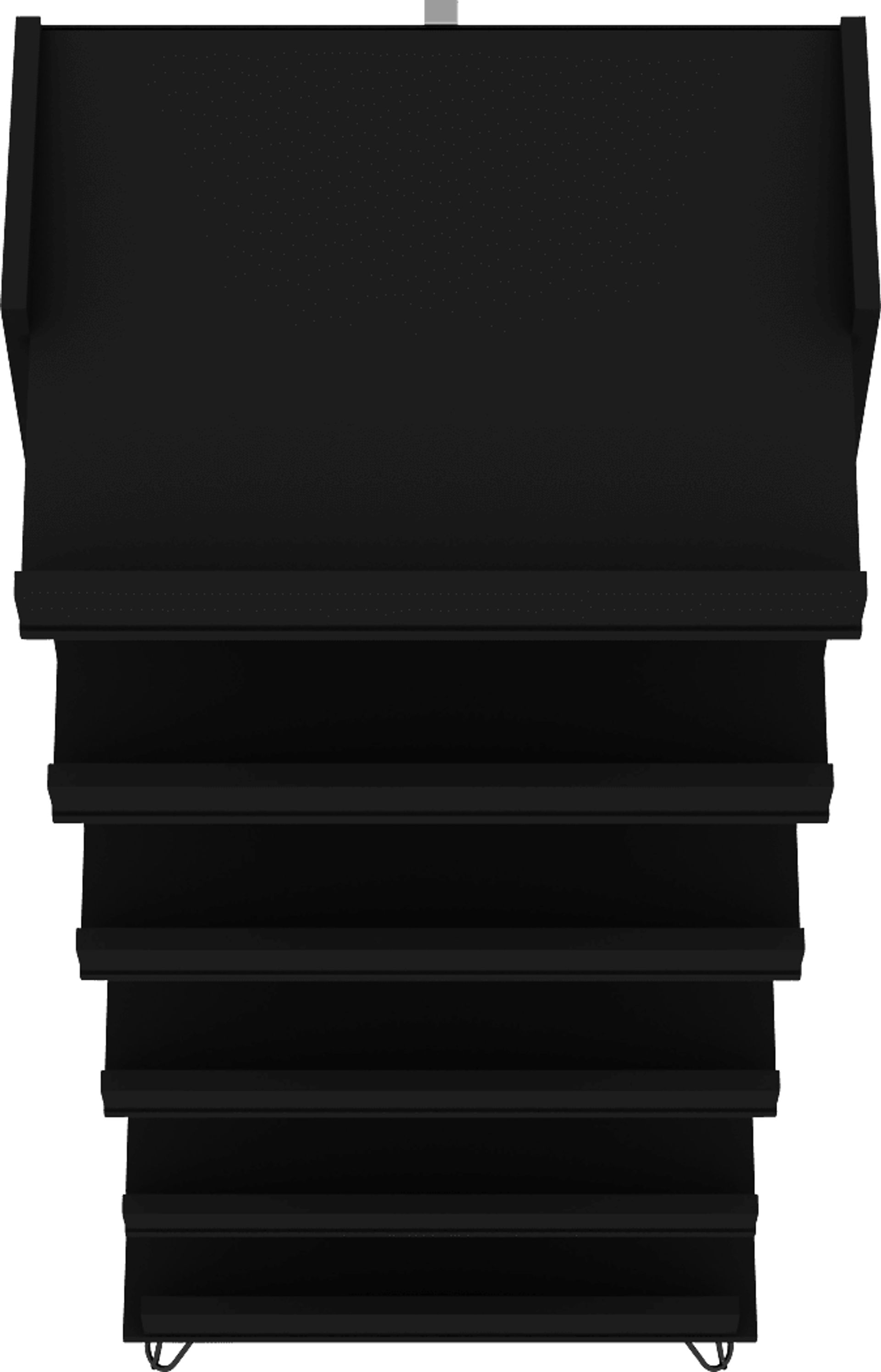 Arkose Black 2 Pc Shoe Rack - Image 6