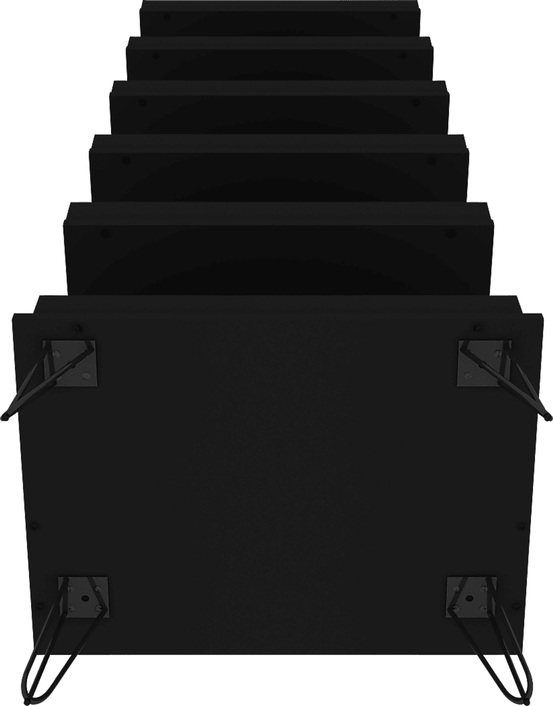 Arkose Black 2 Pc Shoe Rack - Image 7