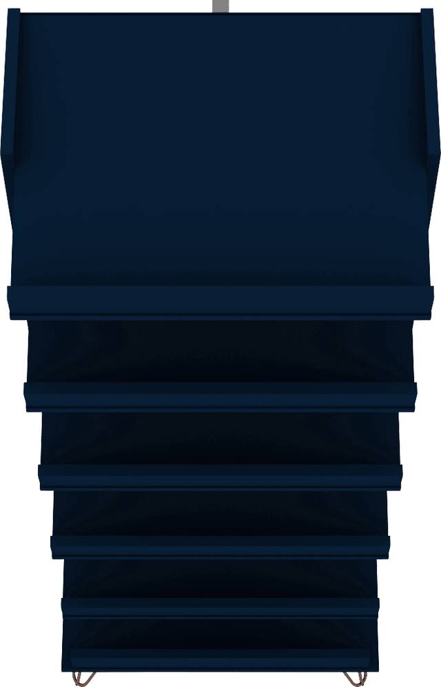 Arkose Blue 2 Pc Shoe Rack - Thumbnail - Image 6
