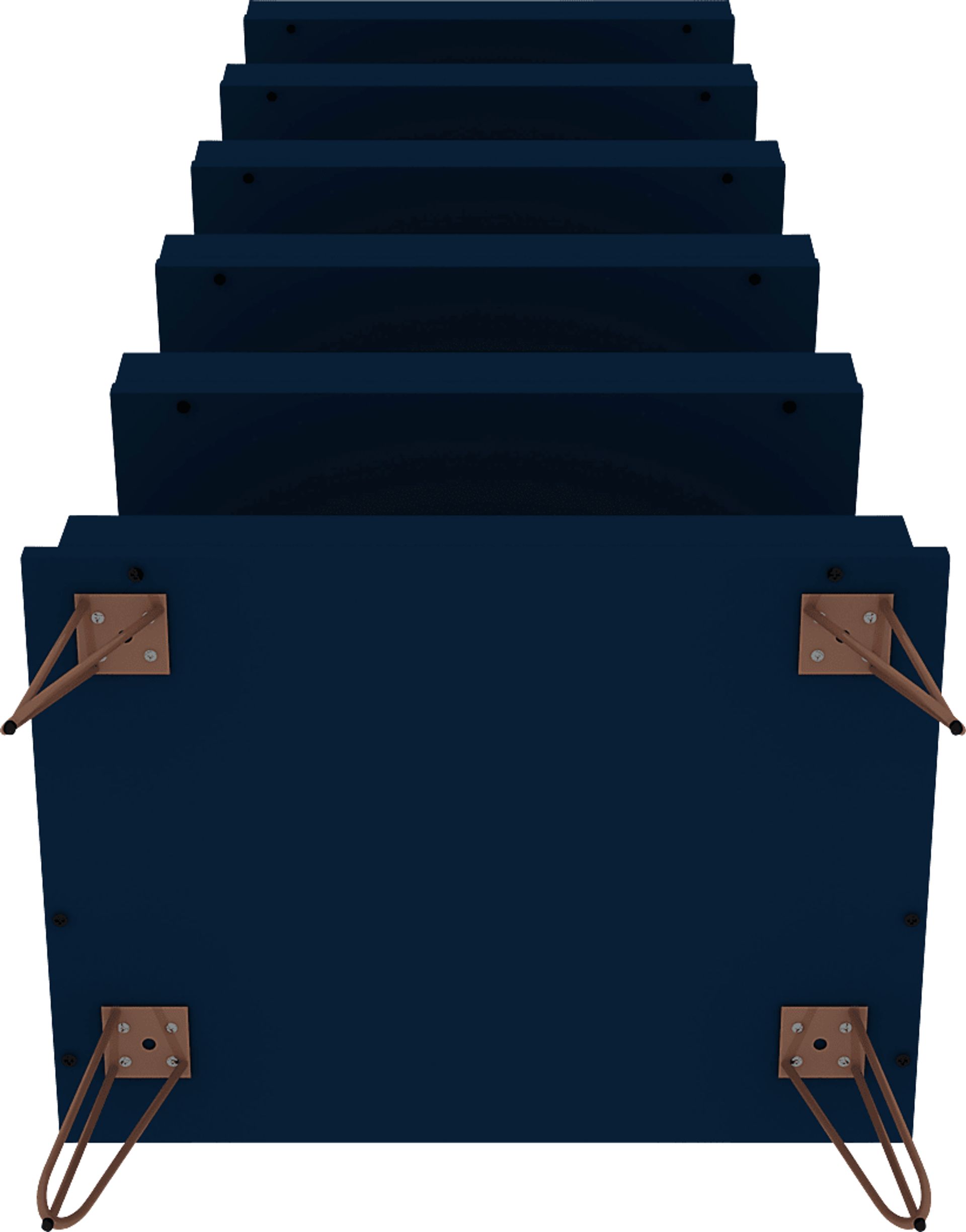 Arkose Blue 2 Pc Shoe Rack - Image 7