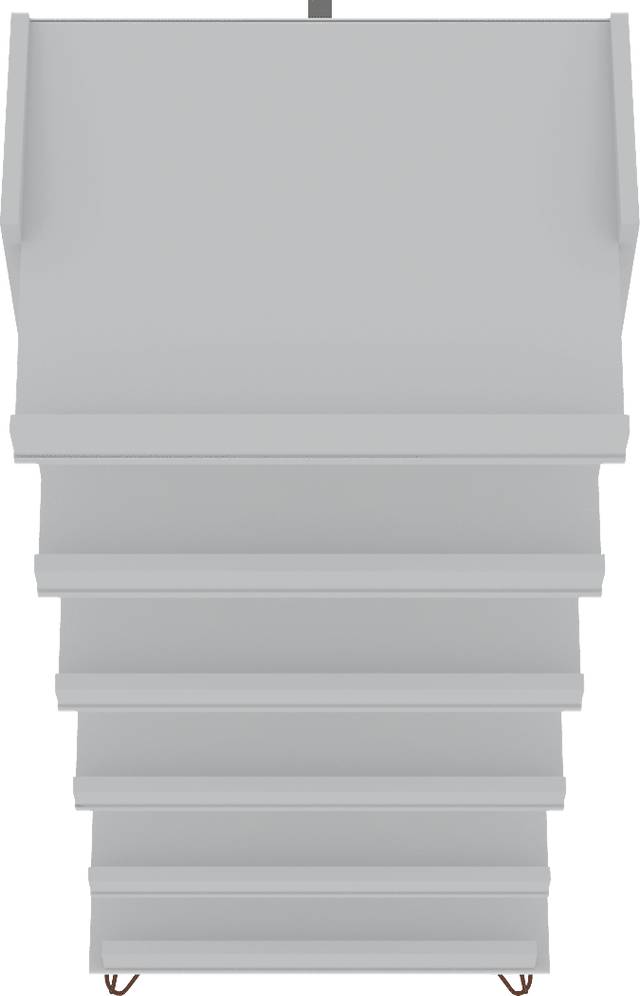 Arkose White 2 Pc Shoe Rack - Thumbnail - Image 6