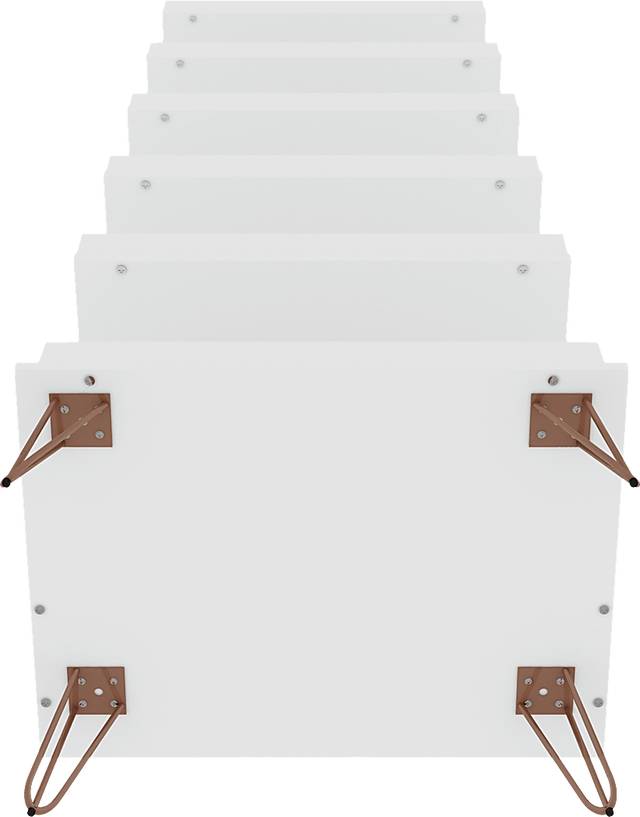 Arkose White 2 Pc Shoe Rack - Thumbnail - Image 7