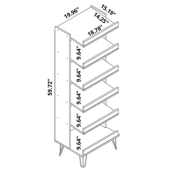 Arkose White 2 Pc Shoe Rack - Thumbnail - Image 10