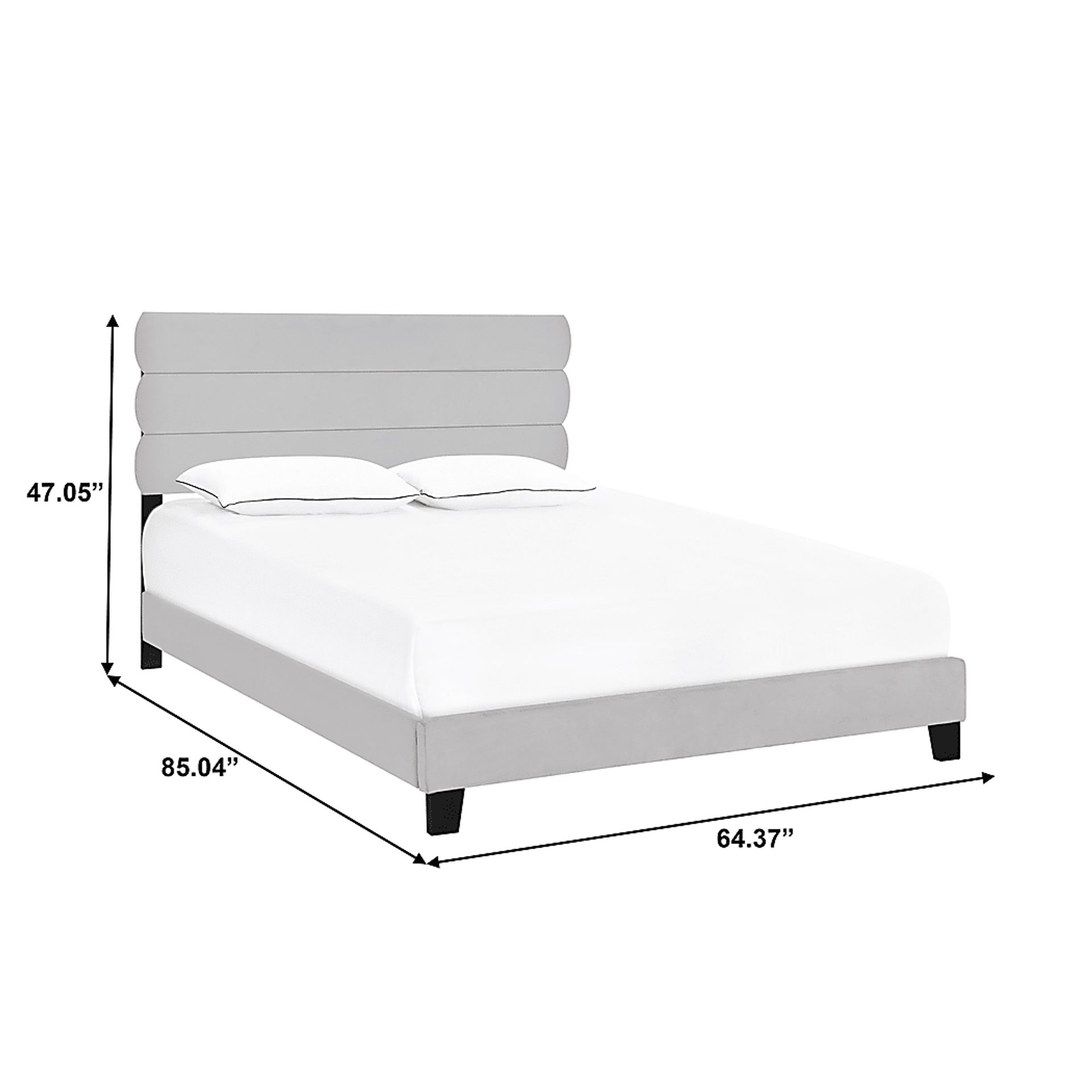 Arkwith Gray Queen Bed - Image 9