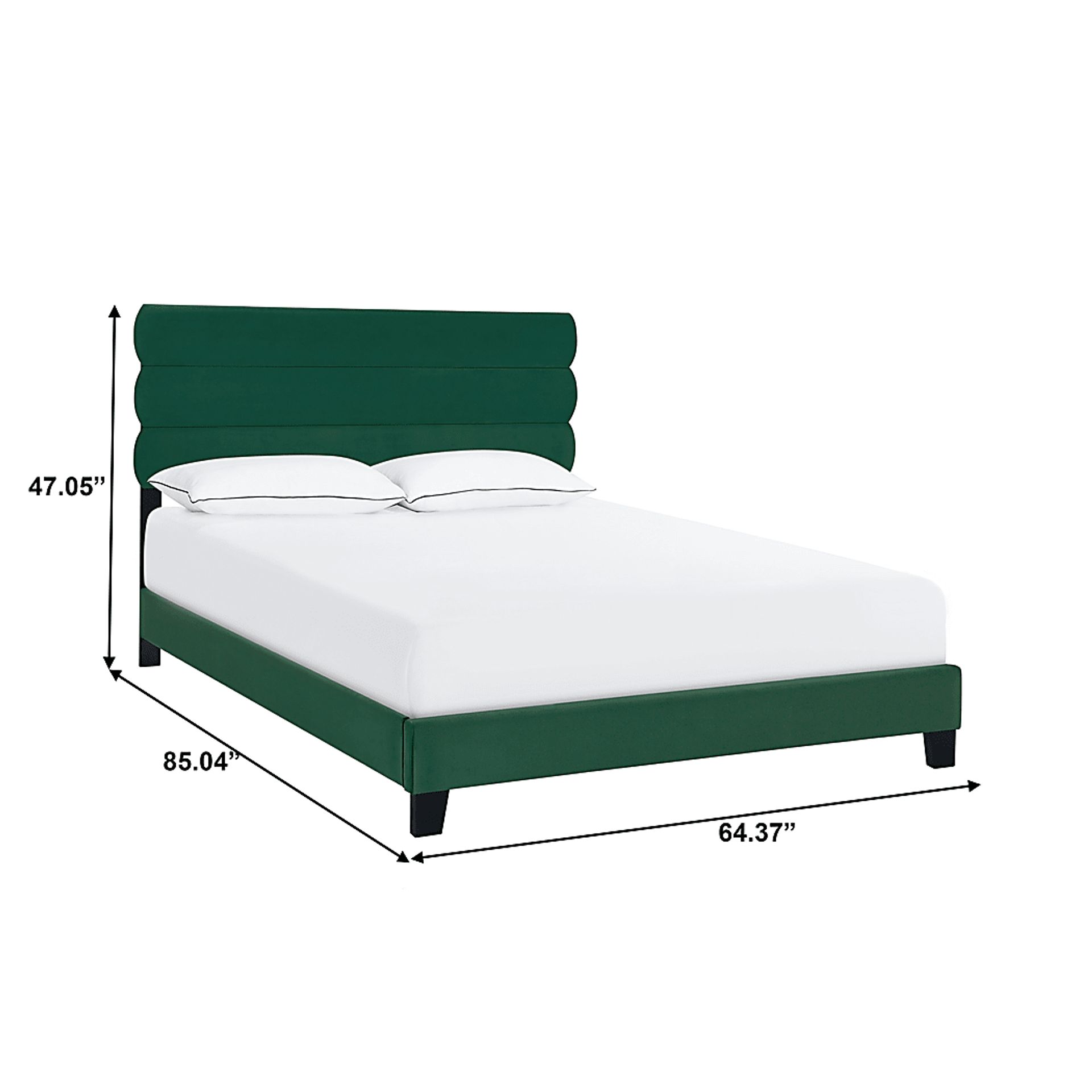 Arkwith Green Queen Bed - Image 8