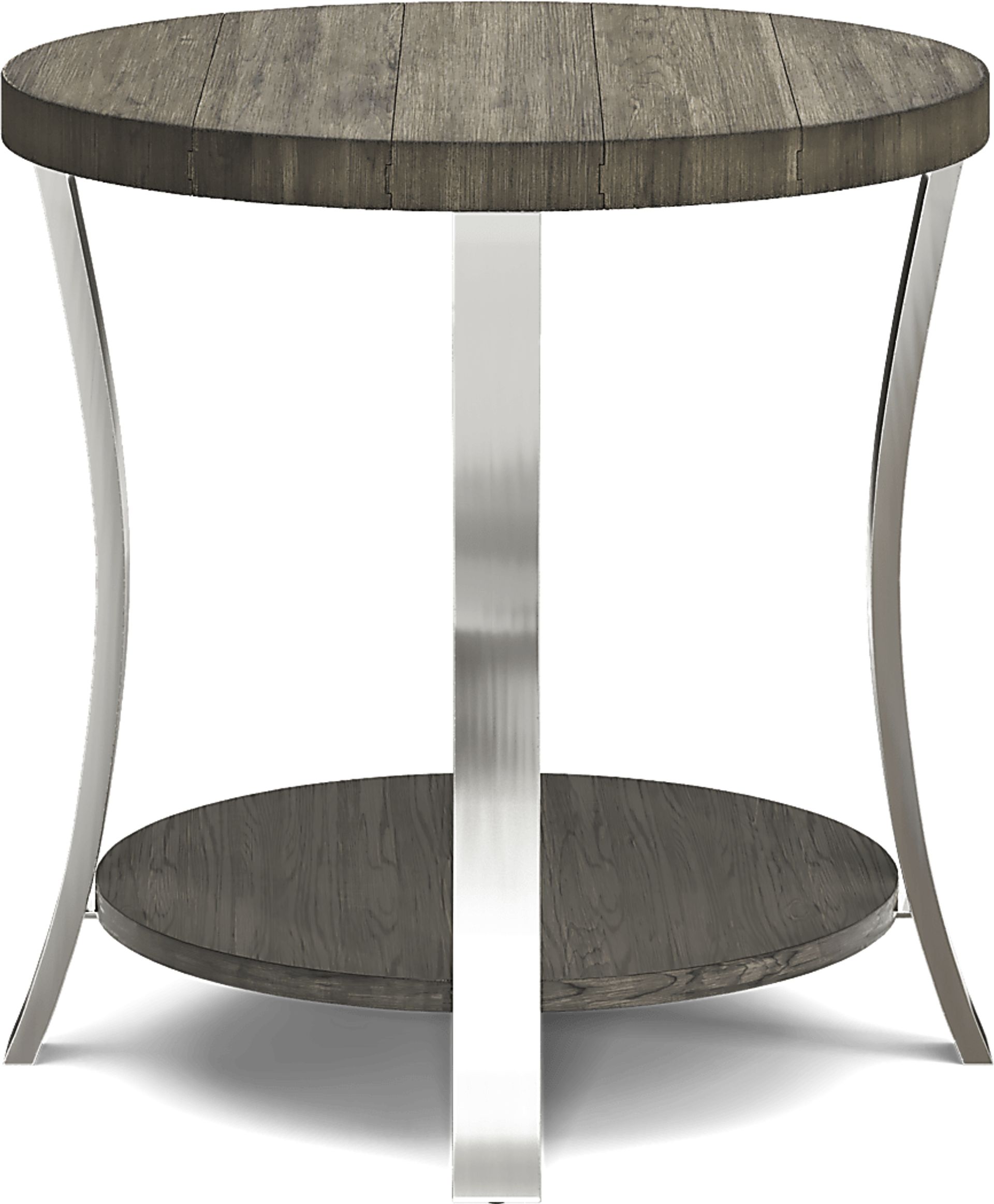 Arland Brown Round End Table - Image 2
