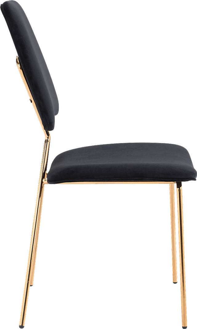 Arledge Black Side Chair, Set of 2 - Thumbnail - Image 2