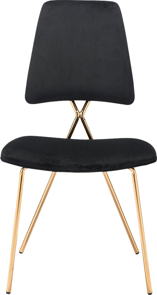 Arledge Black Side Chair, Set of 2