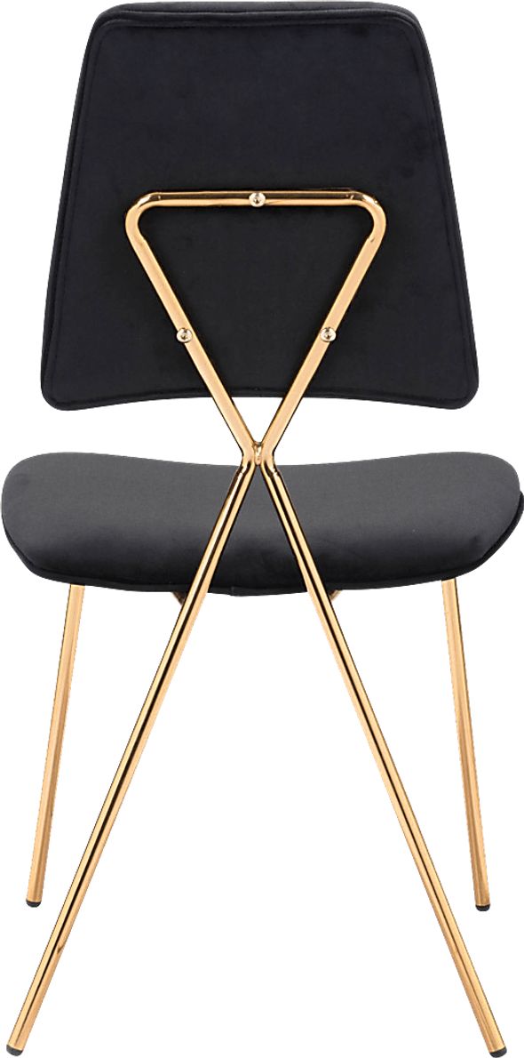 Arledge Black Side Chair, Set of 2