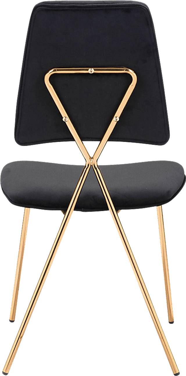 Arledge Black Side Chair, Set of 2 - Thumbnail - Image 4