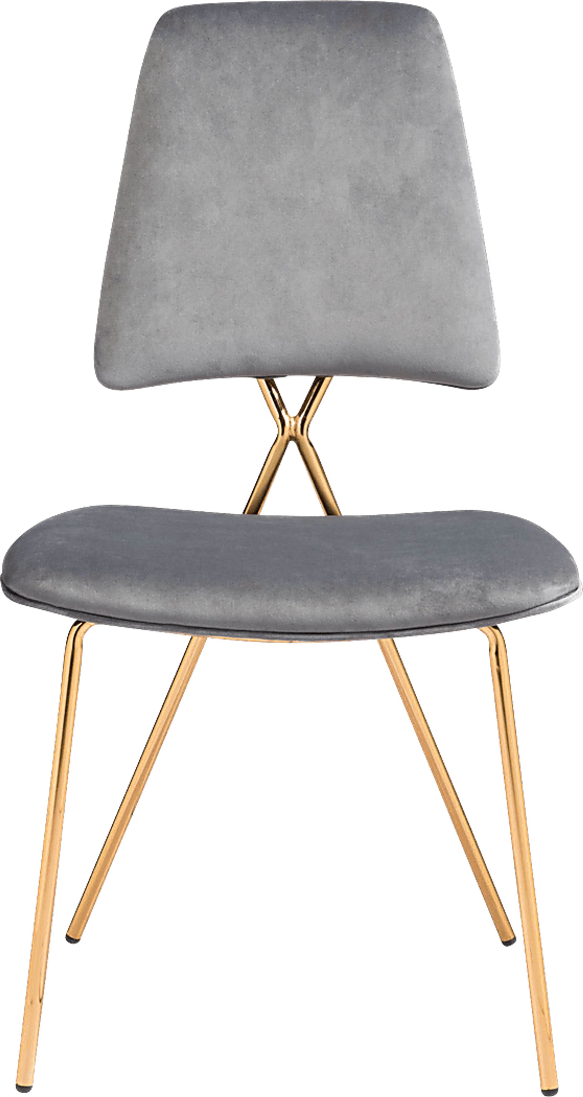 Arledge Gray Side Chair, Set of 2 - Image 3