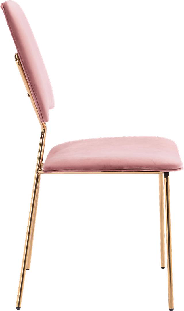Arledge Pink Side Chair, Set of 2 - Thumbnail - Image 2