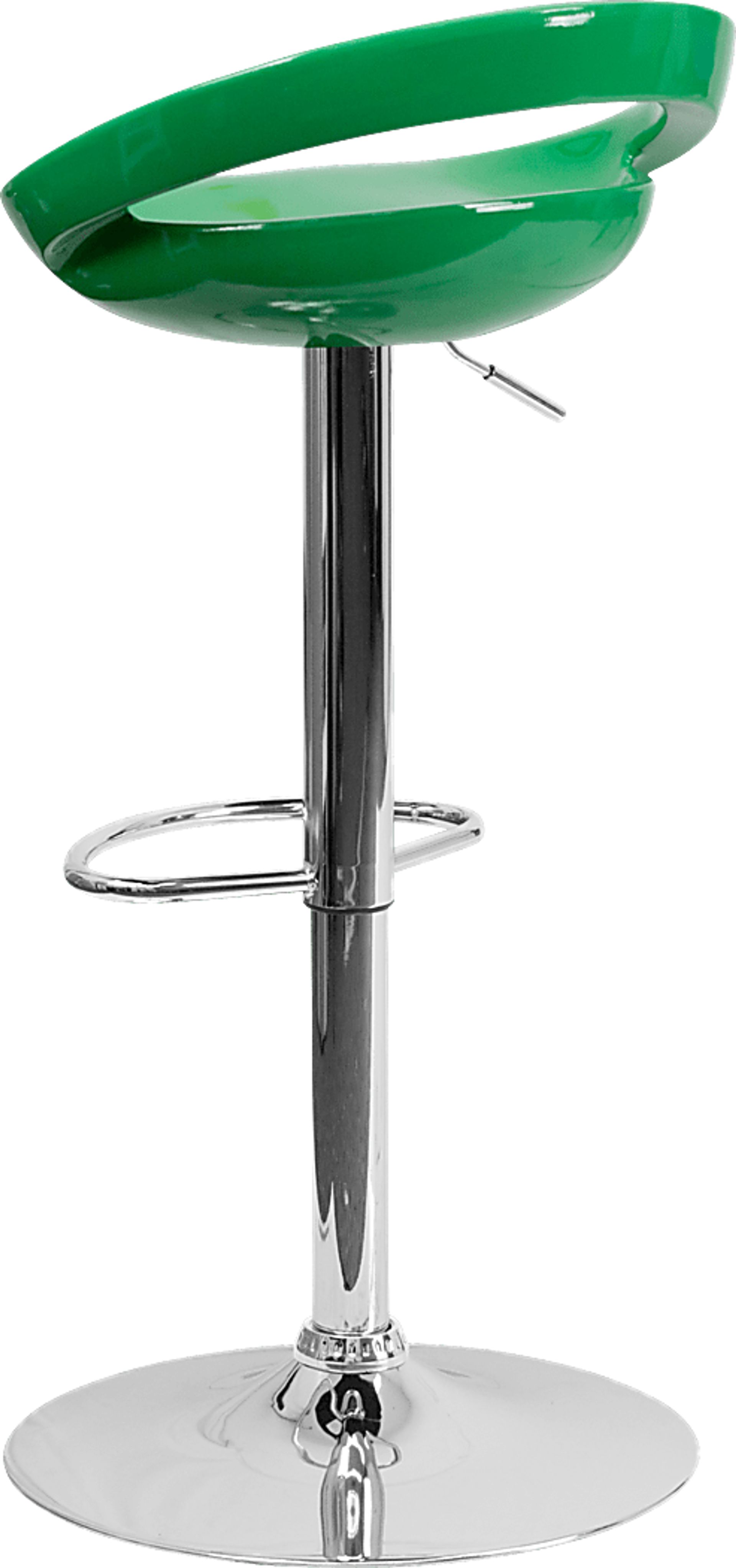 Arley Green Adjustable Swivel Barstool - Image 4