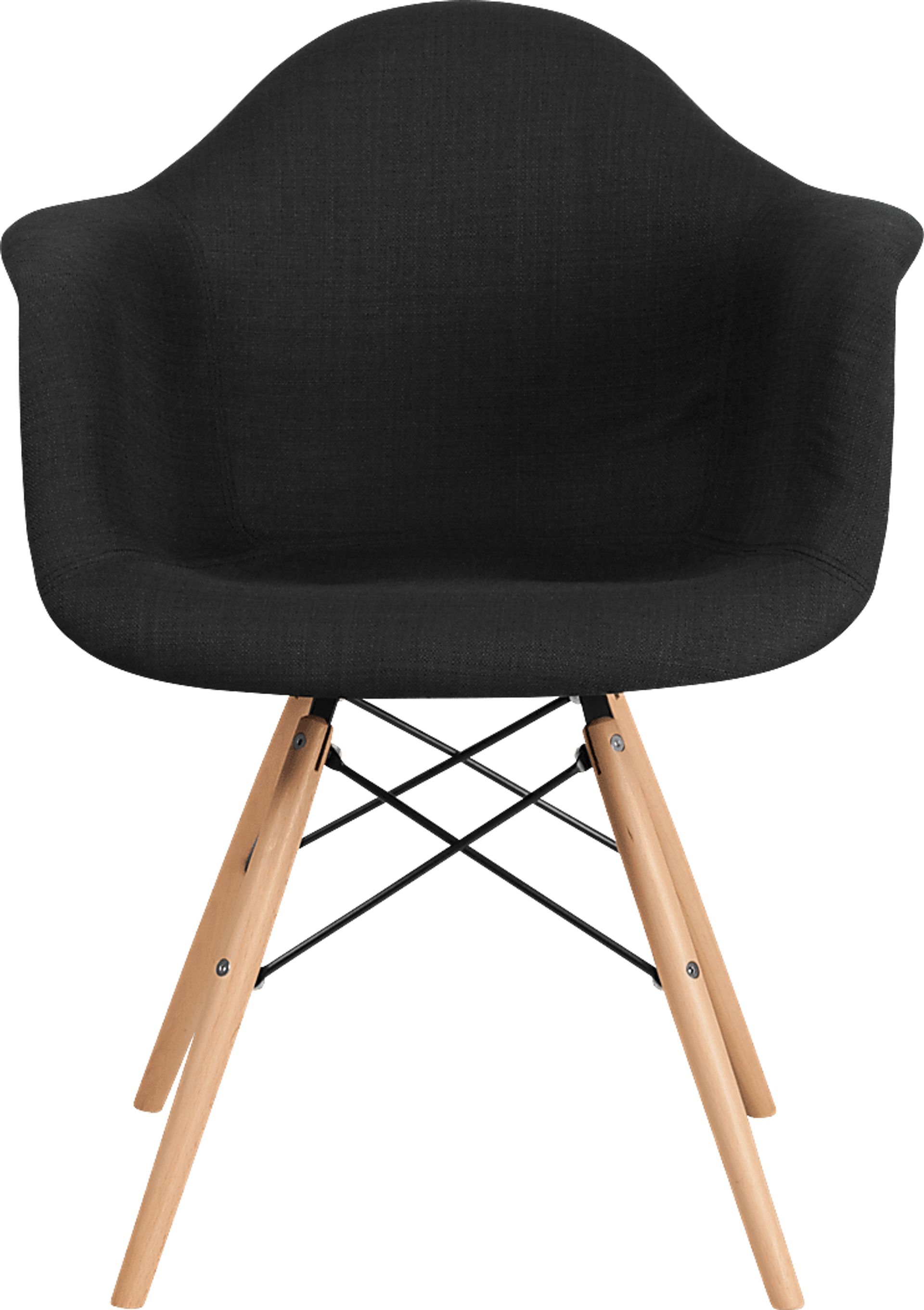 Arlingford Black Accent Chair - Image 2