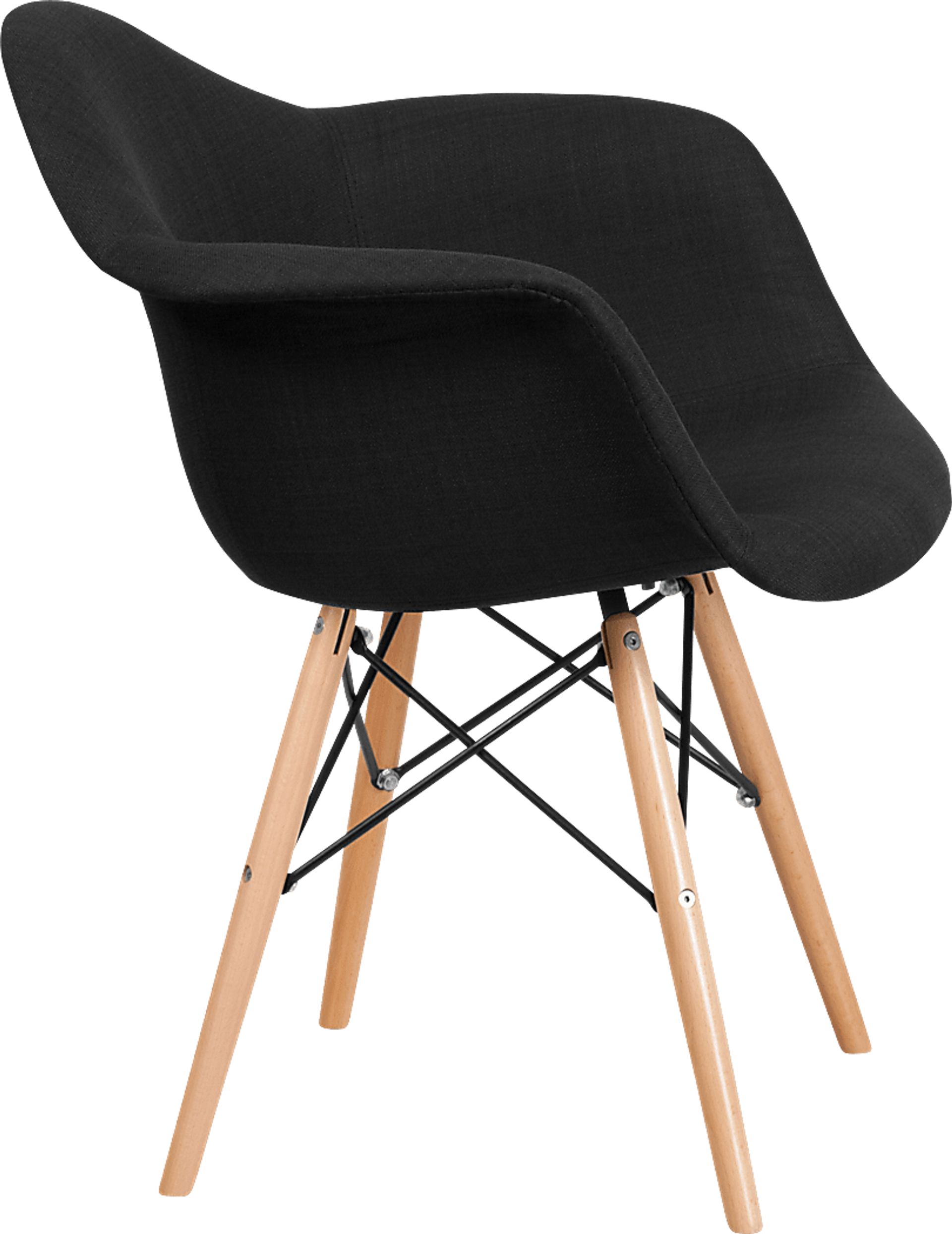 Arlingford Black Accent Chair - Image 3