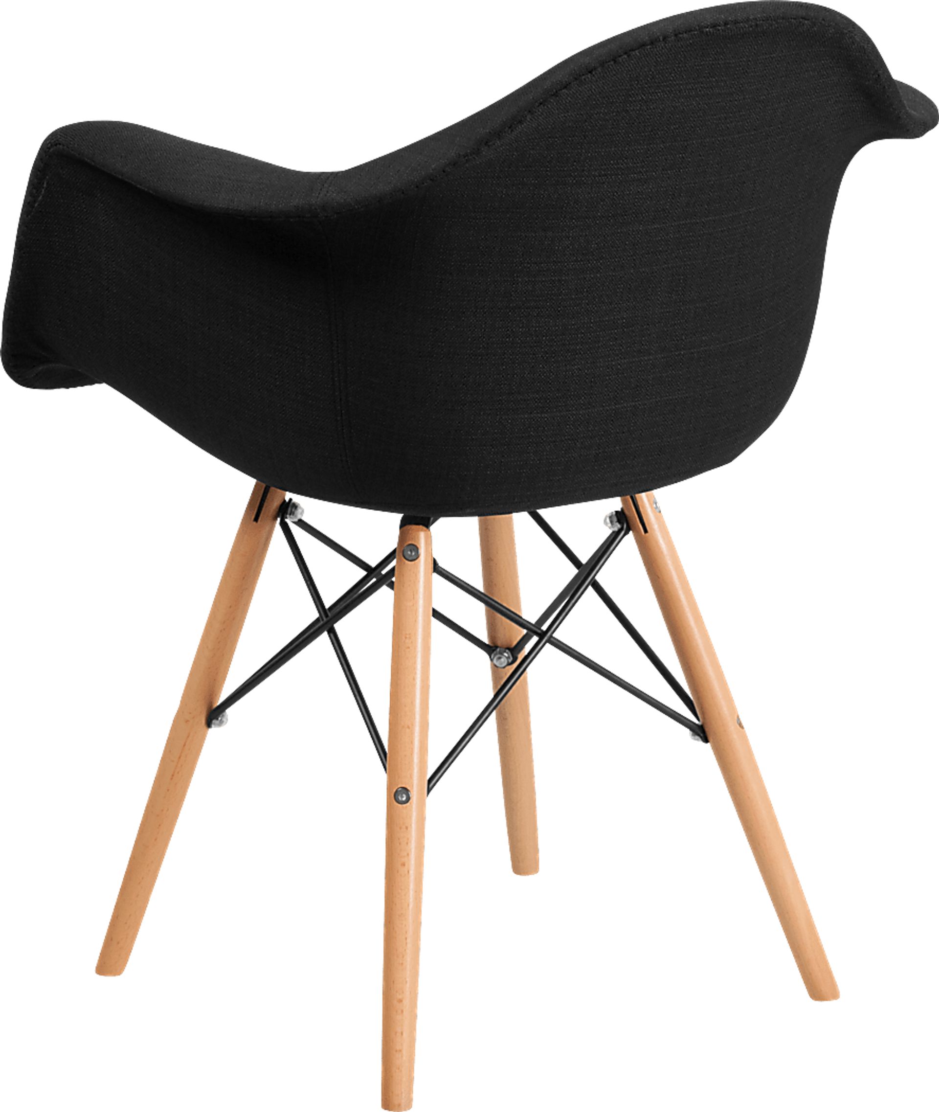 Arlingford Black Accent Chair - Image 4