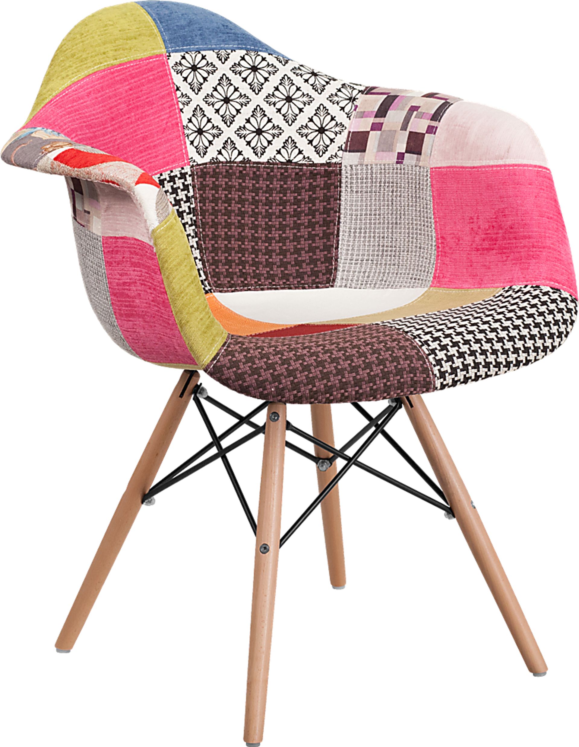 Arlingford Pink Accent Chair - Image 1