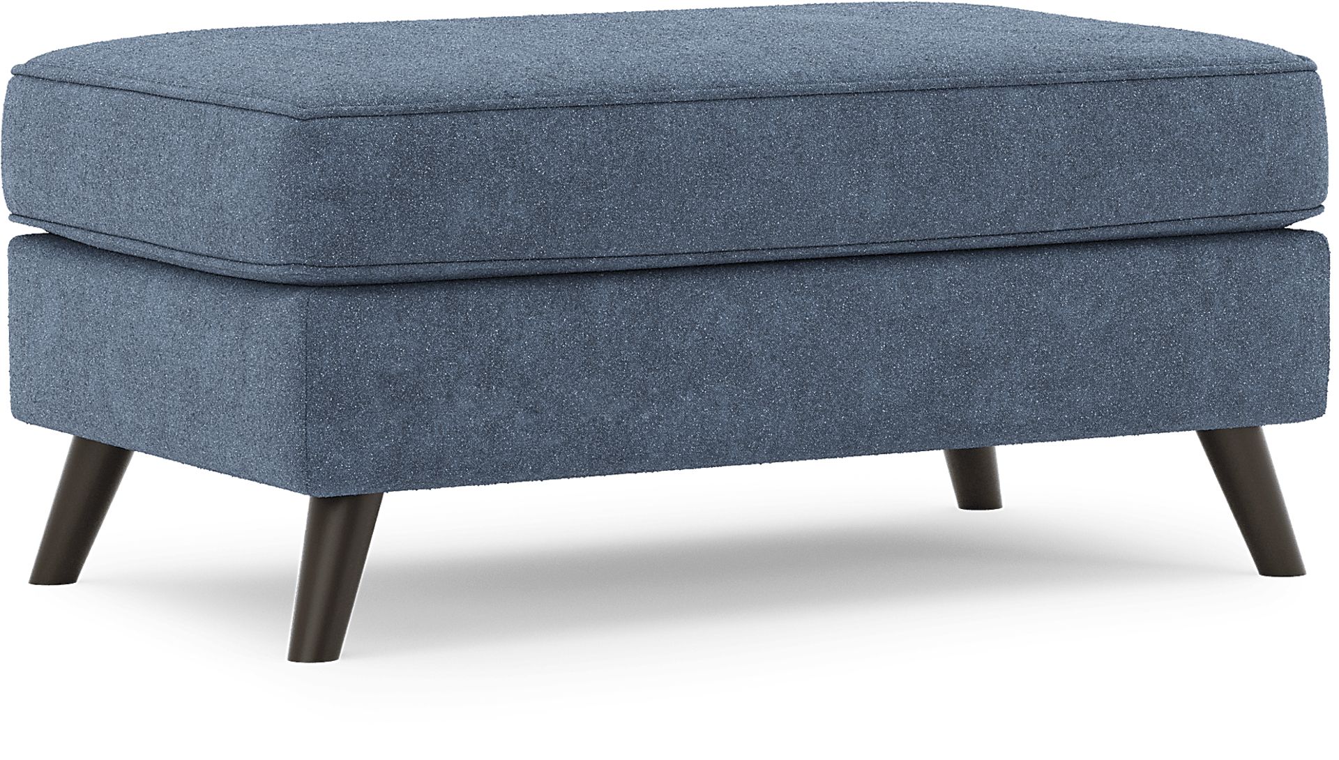 Arlington Denim Ottoman - Image 1