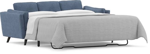 Arlington Denim Sleeper Sofa - Thumbnail - Image 3