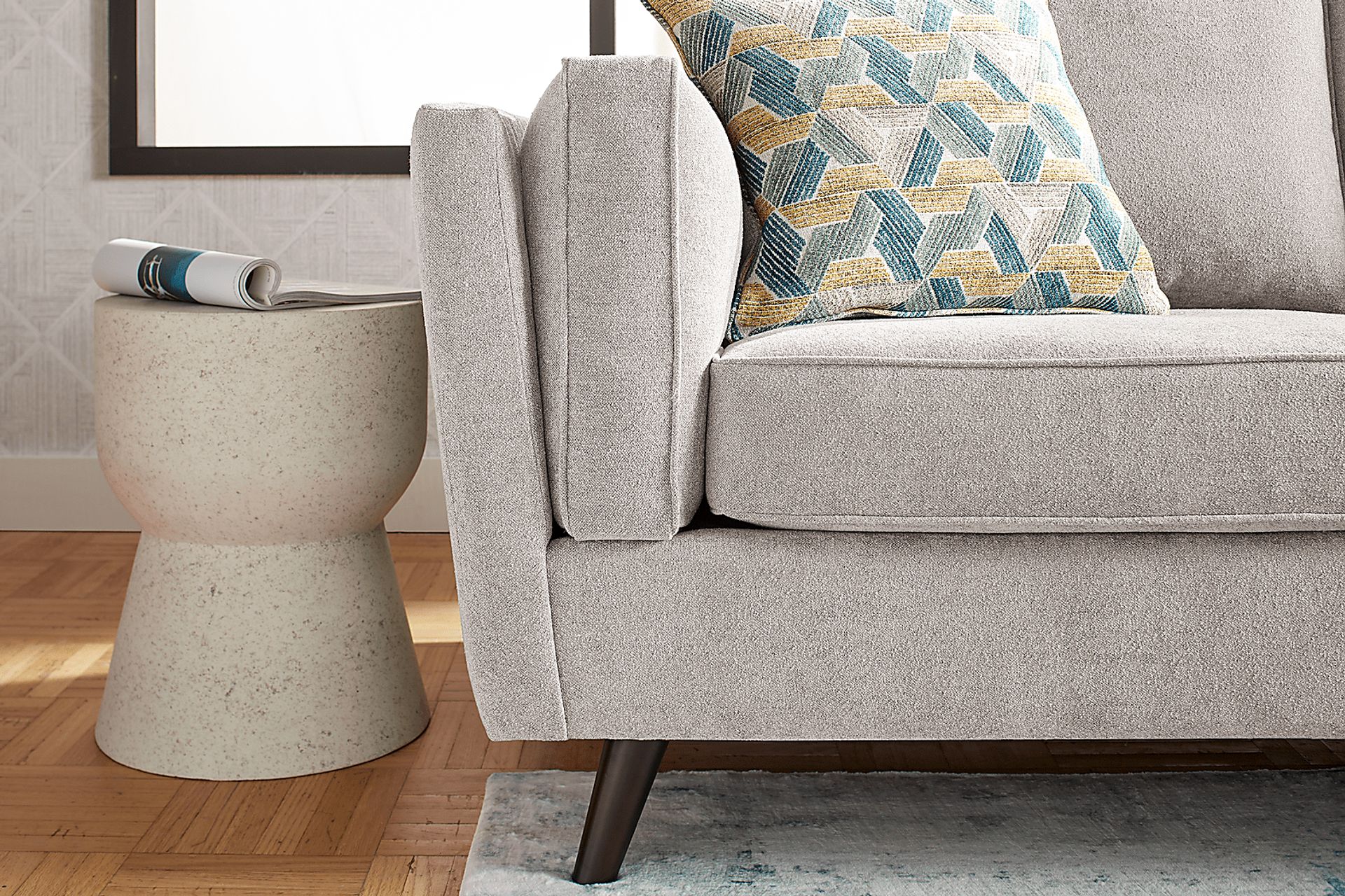 Arlington Platinum Gel Foam Sleeper Sofa - Image 2