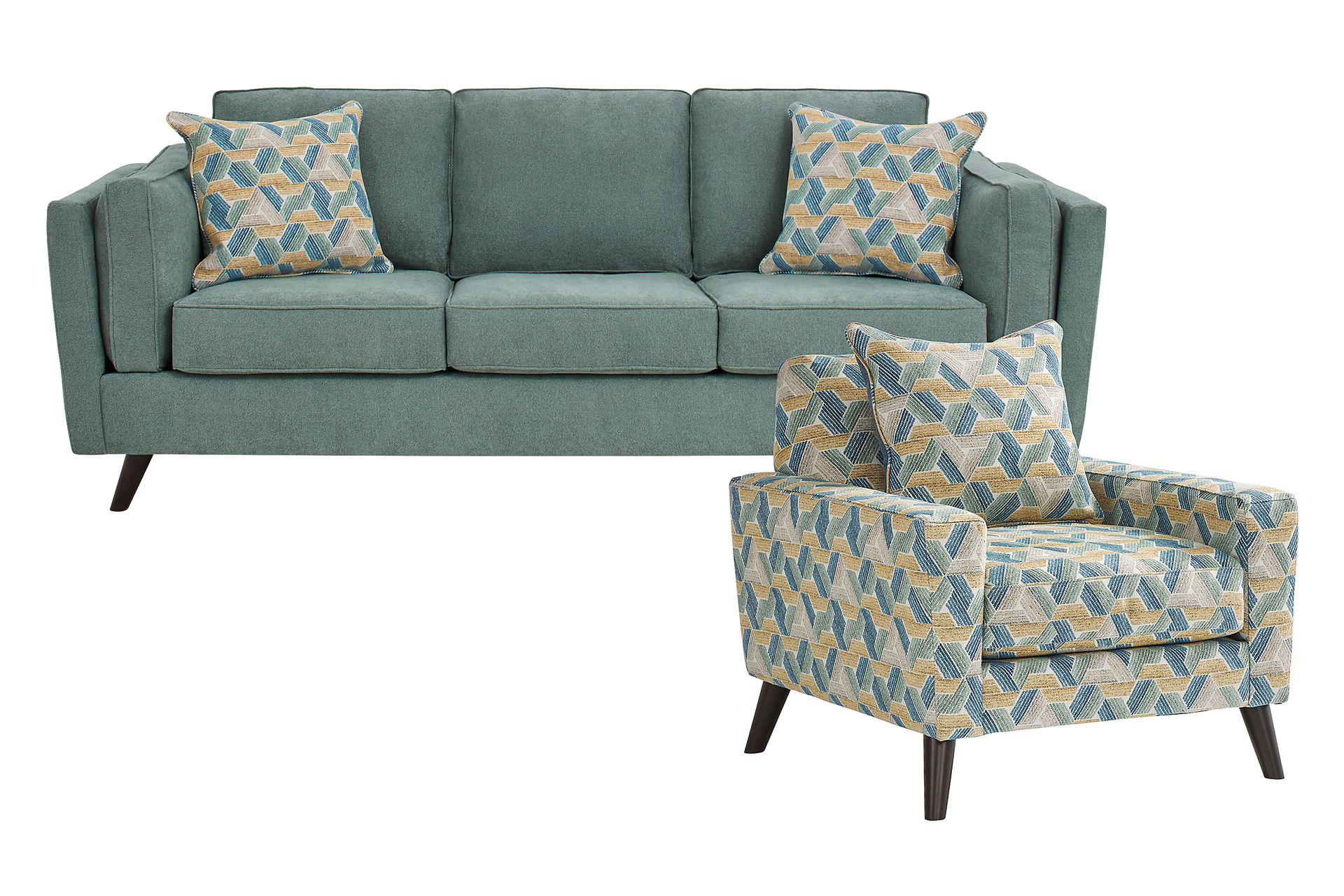 Arlington Seafoam 2 Pc Living Room - Image 1