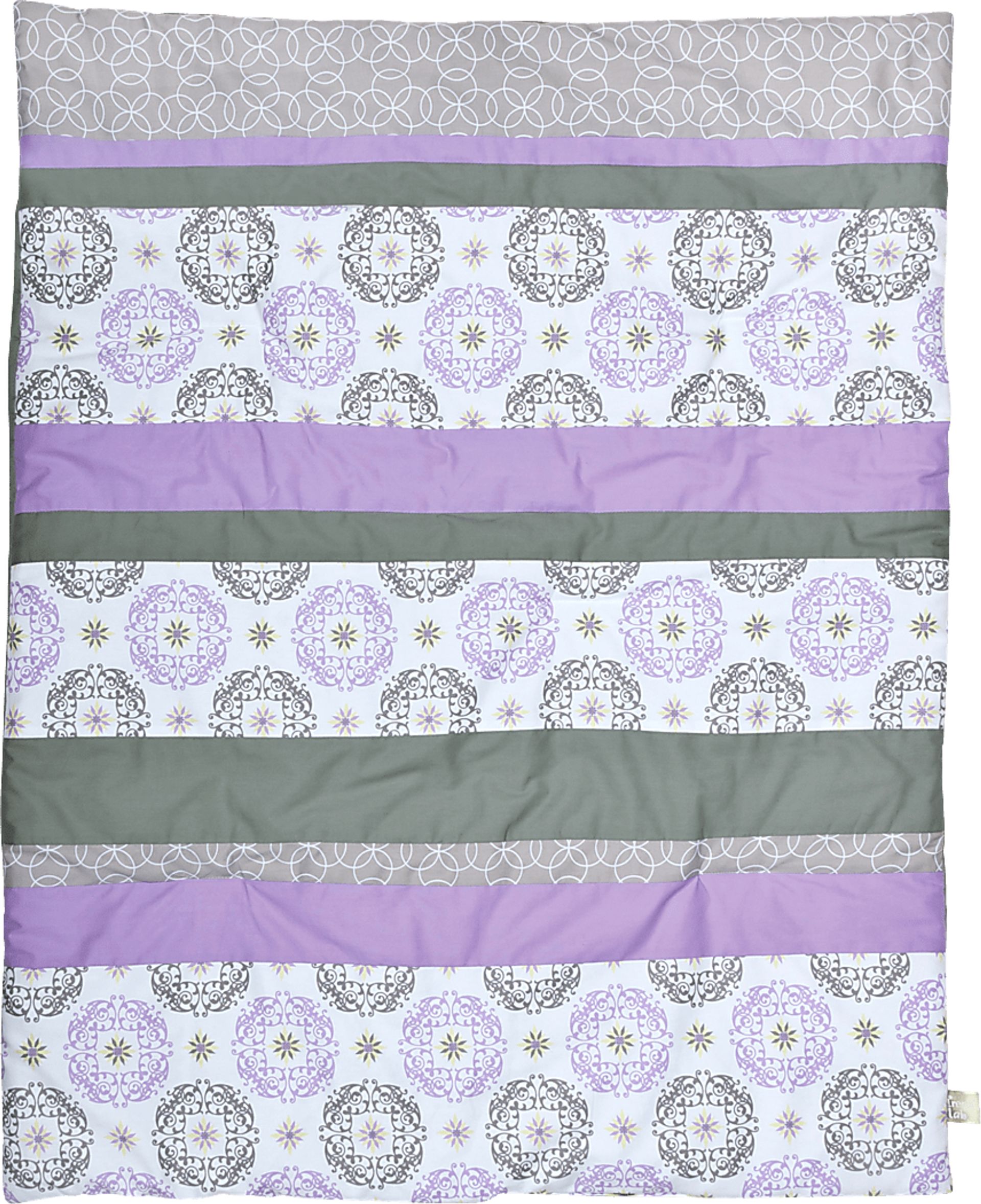 Arlisa Lilac 3 Pc Baby Bedding Set - Image 3