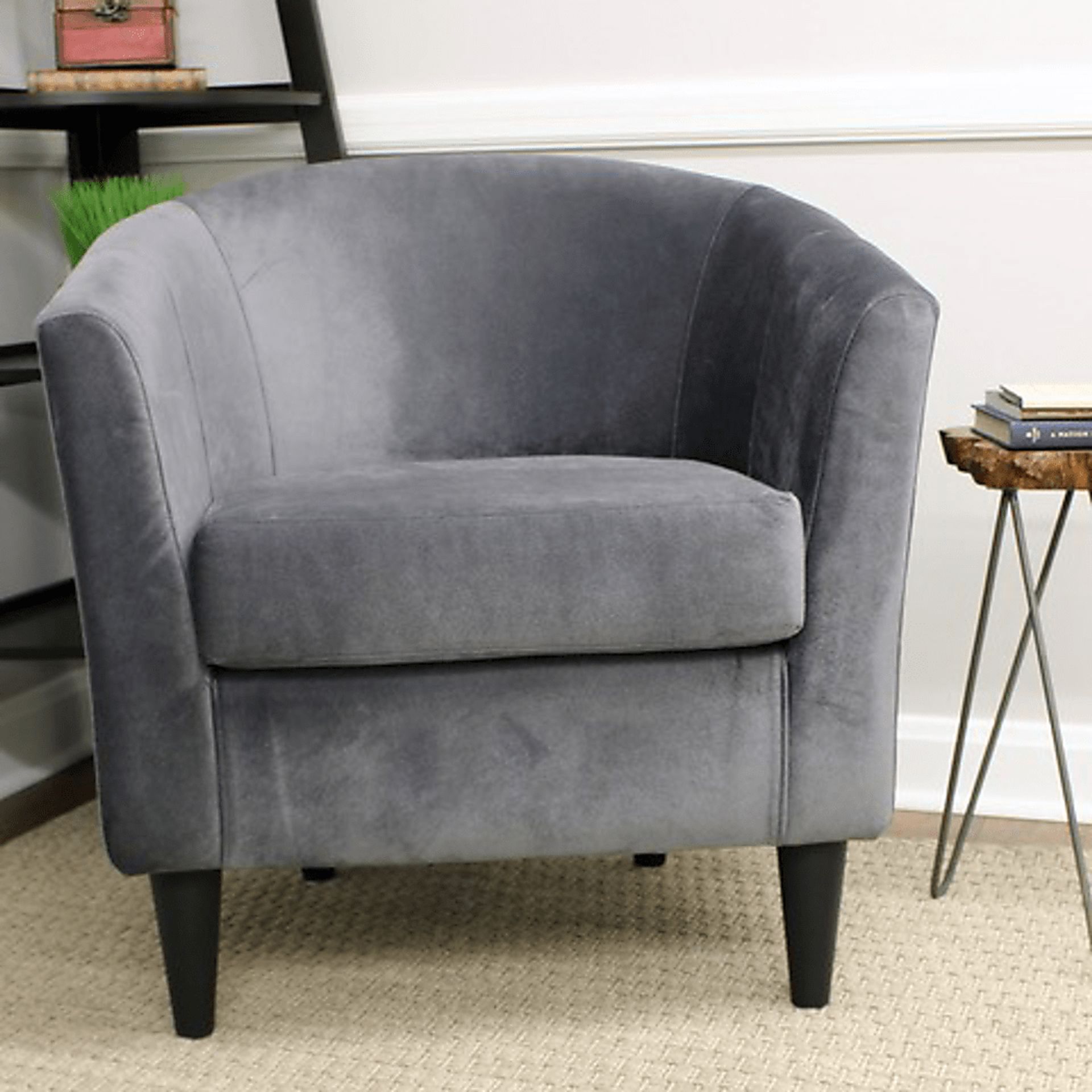 Arlise Gray Accent Chair - Image 2