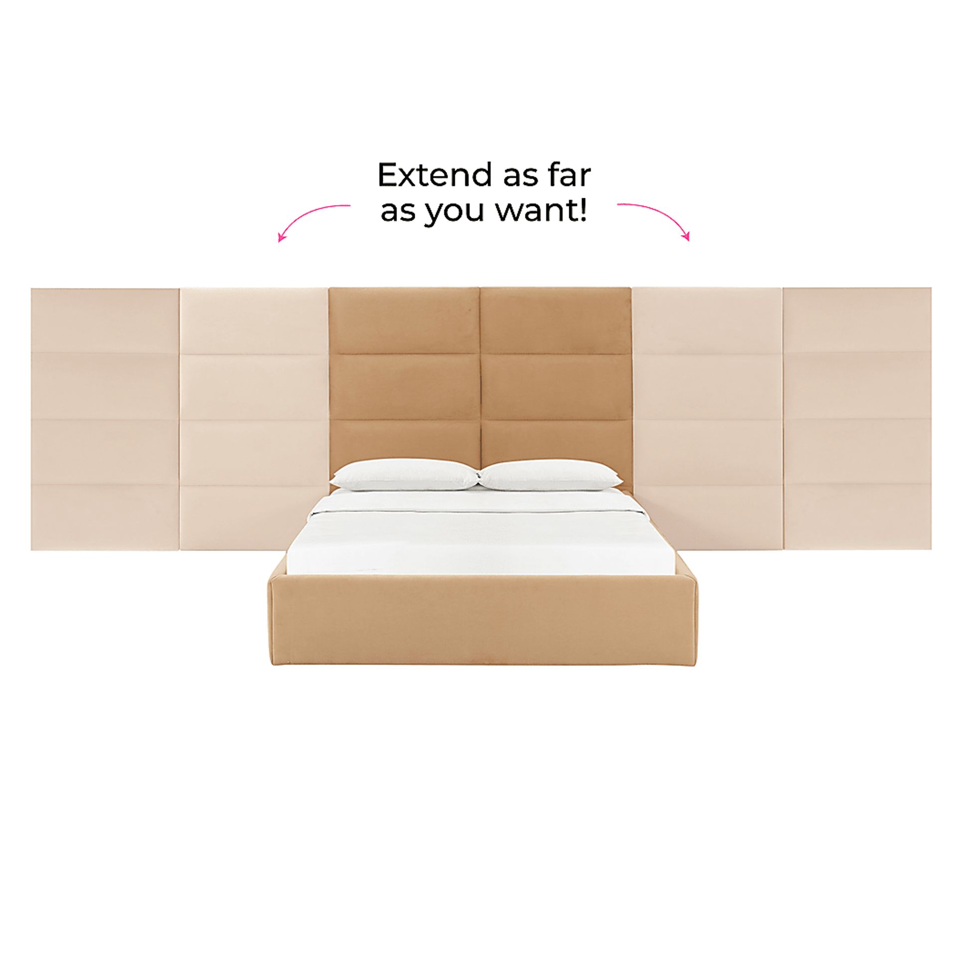 Arliss Yellow Queen Bed with Wings - Image 5