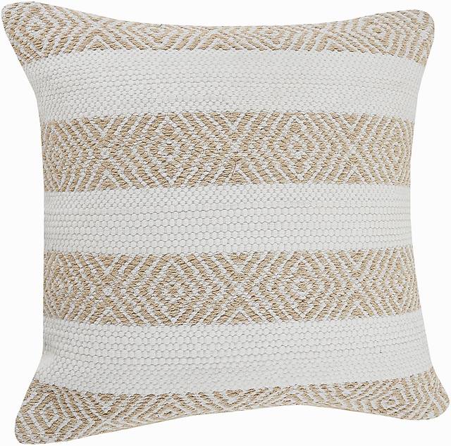 Arlona Beige Throw Pillow - Thumbnail - Image 5