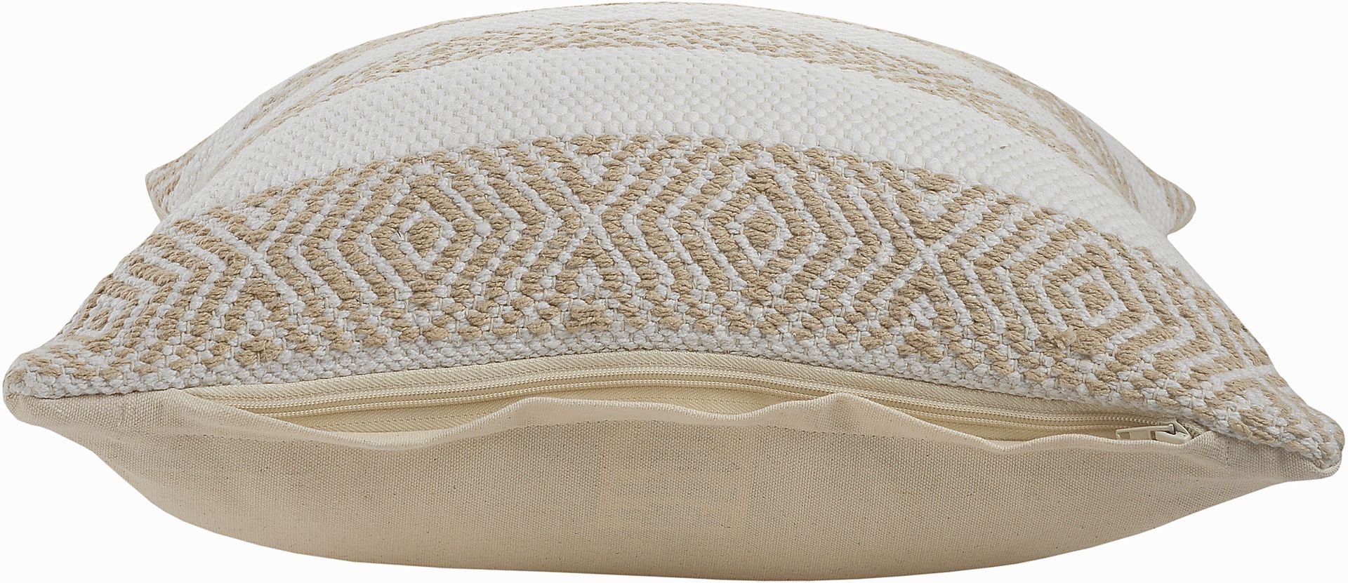 Arlona Beige Throw Pillow - Image 6
