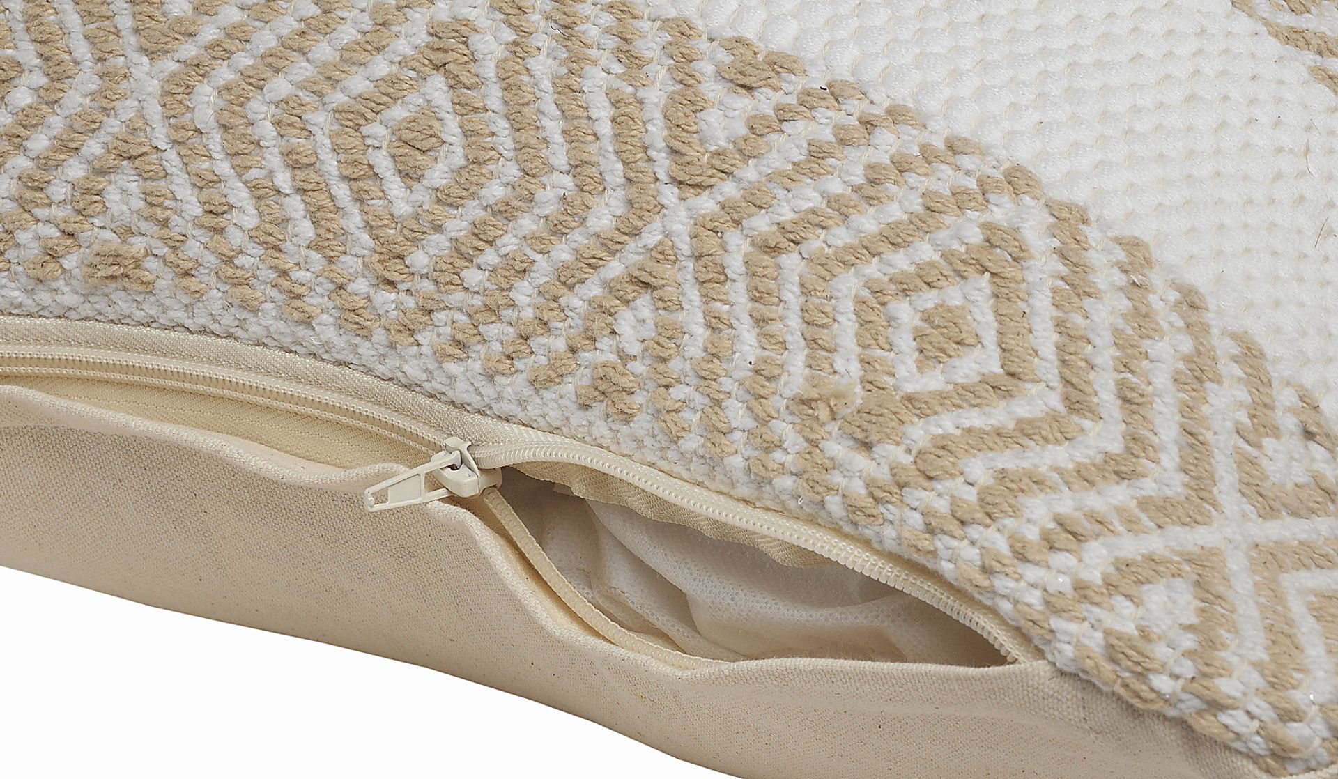 Arlona Beige Throw Pillow - Image 8