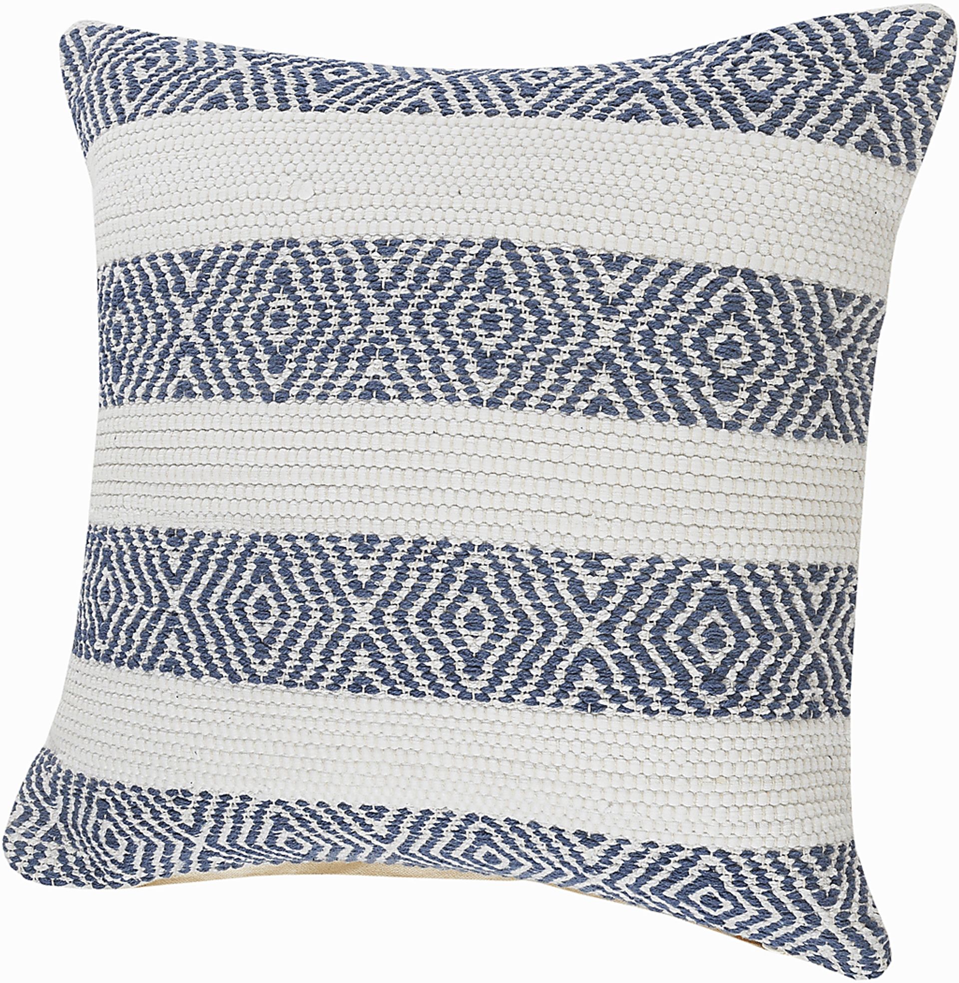 Arlona Blue Throw Pillow - Image 5