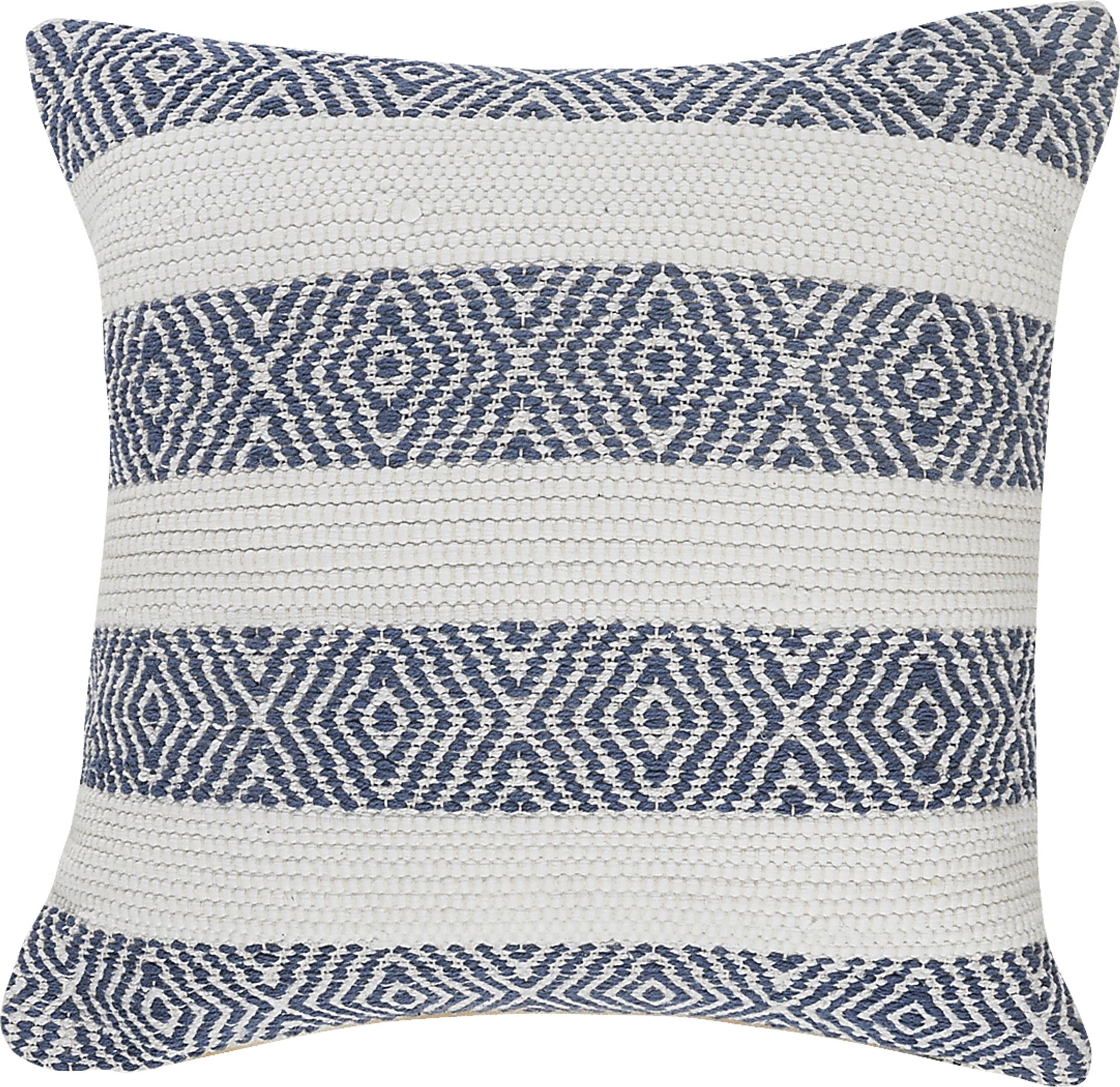 Arlona Blue Throw Pillow - Image 1