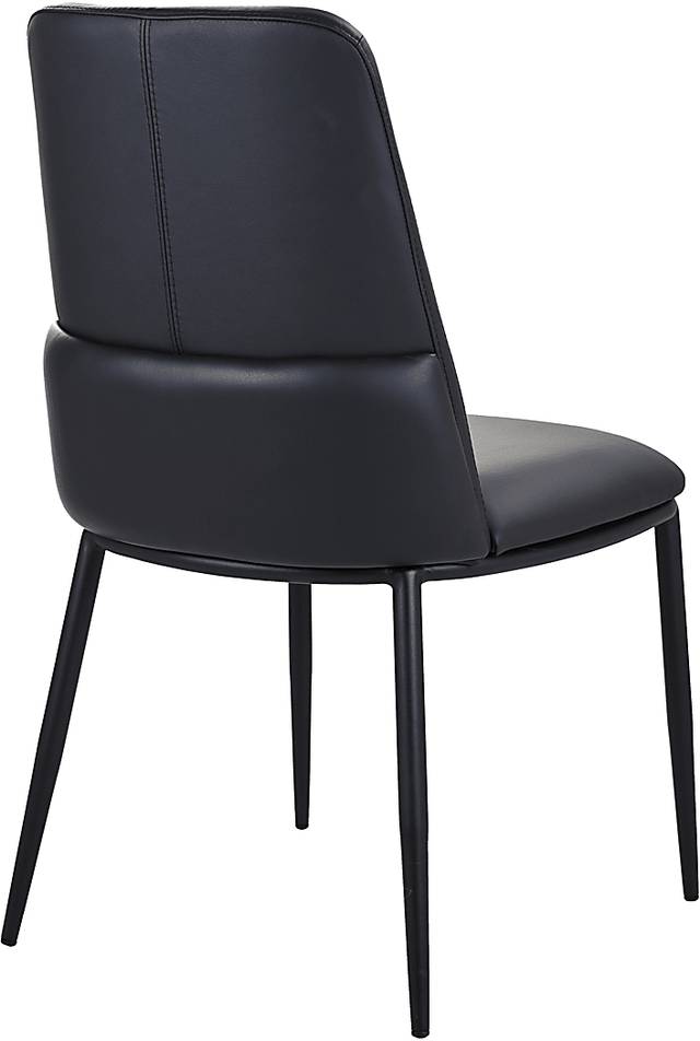 Arlowe Black Side Chair, Set of 2 - Thumbnail - Image 4