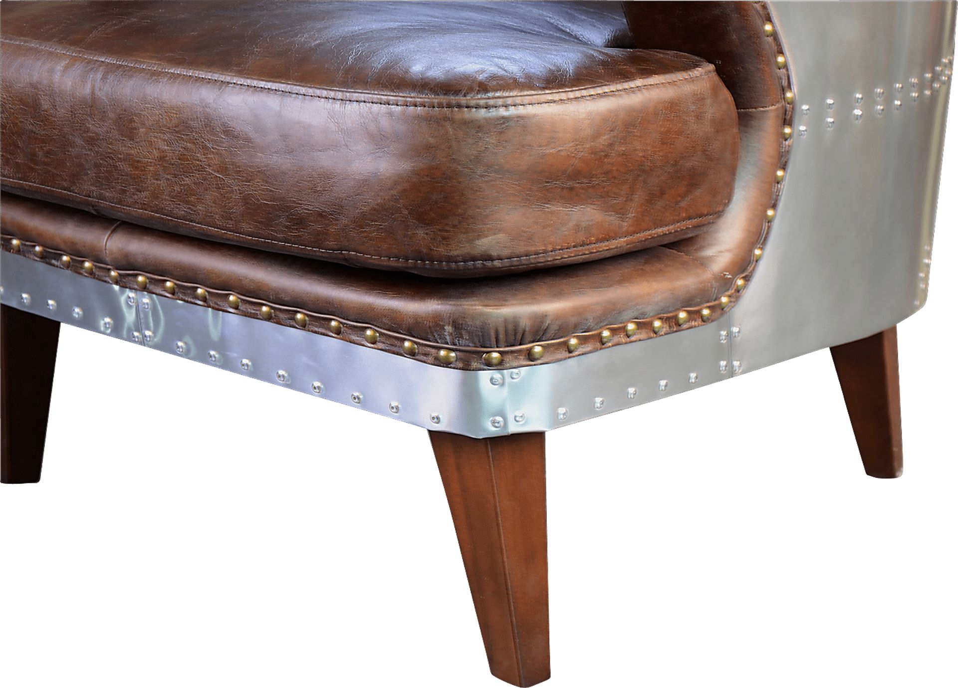 Arly Brown Accent Chair - Image 3