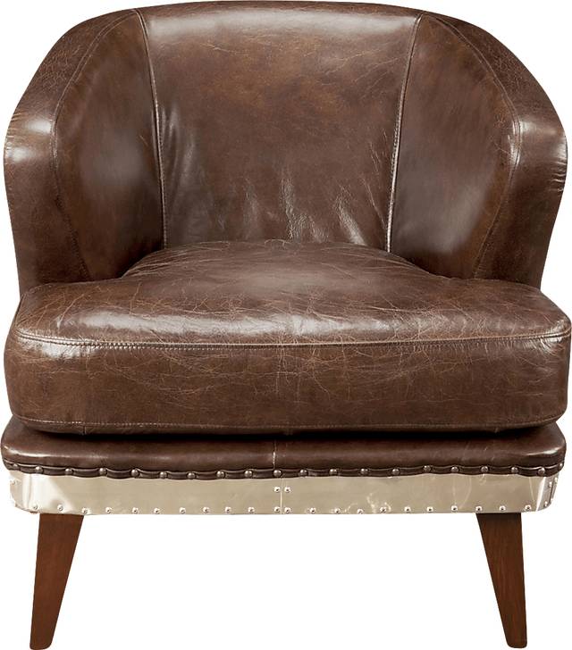 Arly Brown Accent Chair - Thumbnail - Image 1