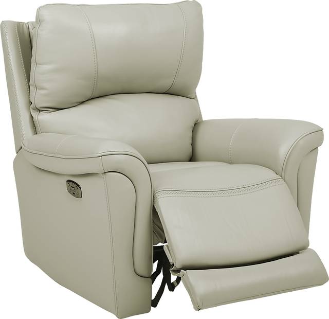 Armano Stone Triple Power Leather Recliner - Thumbnail - Image 3