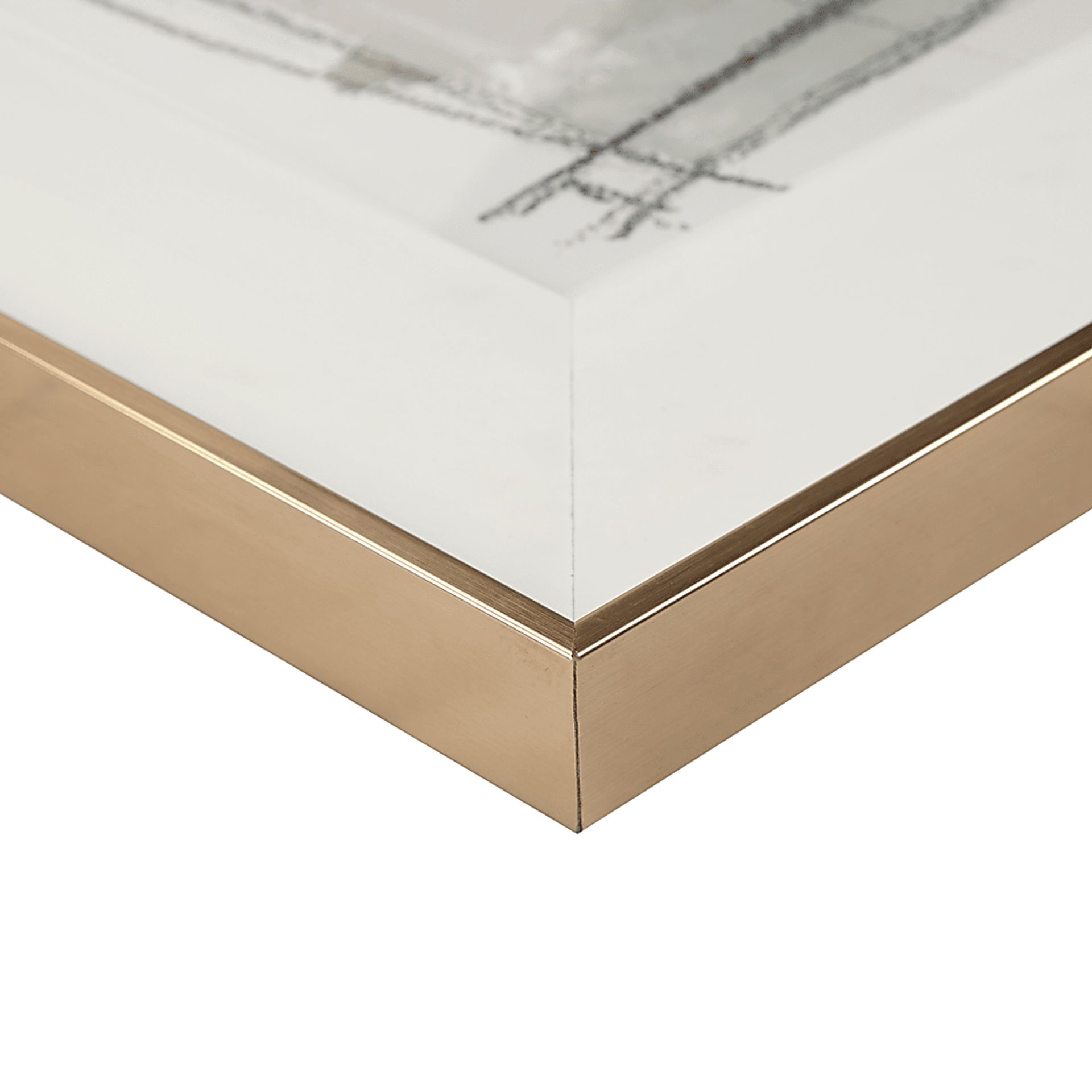 Armelino Beige Framed Glass Wall Art - Image 7