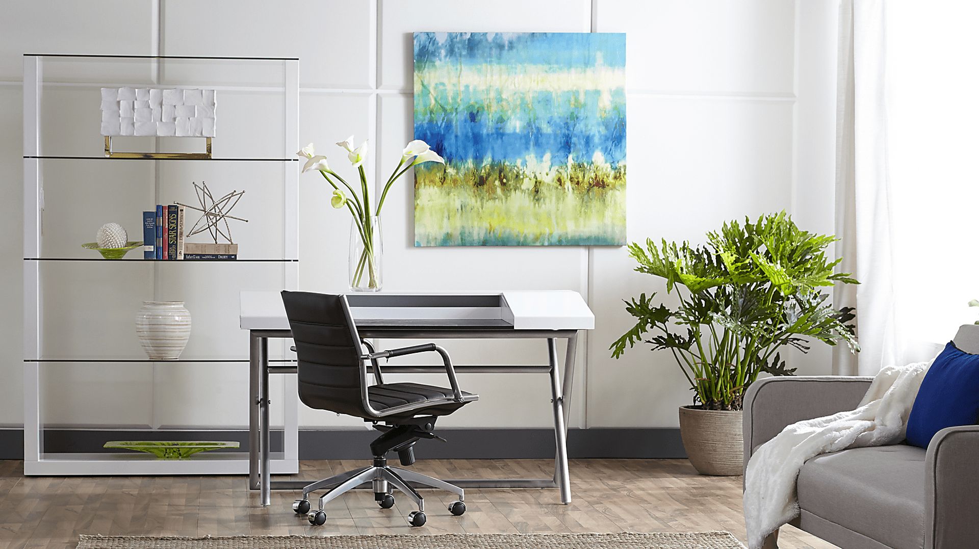 Armentor Black Office Chair - Image 2
