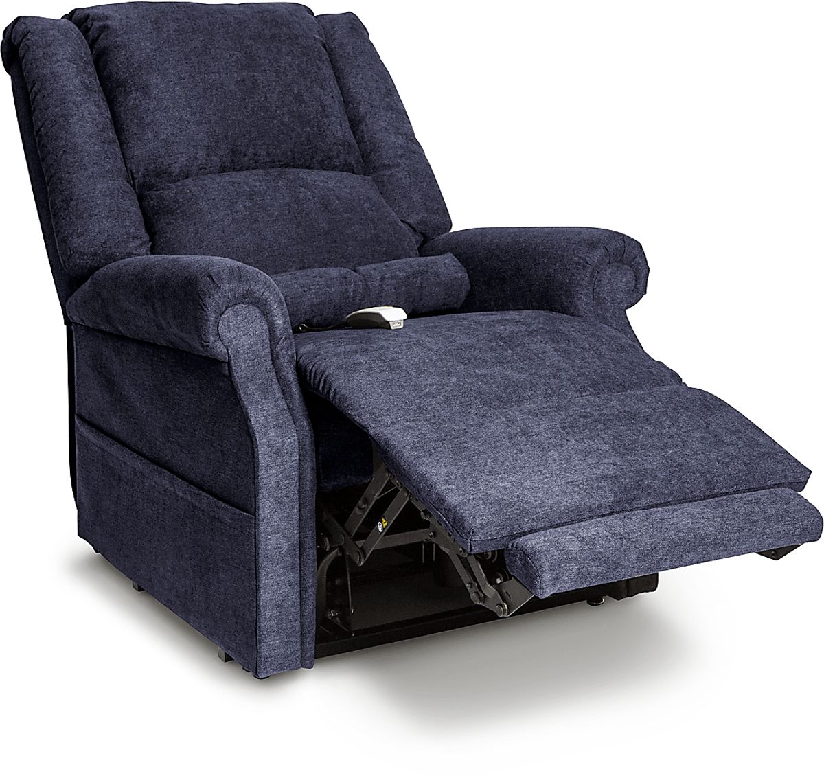 Armim Blue Polyester Fabric Power Recliner | Rooms to Go