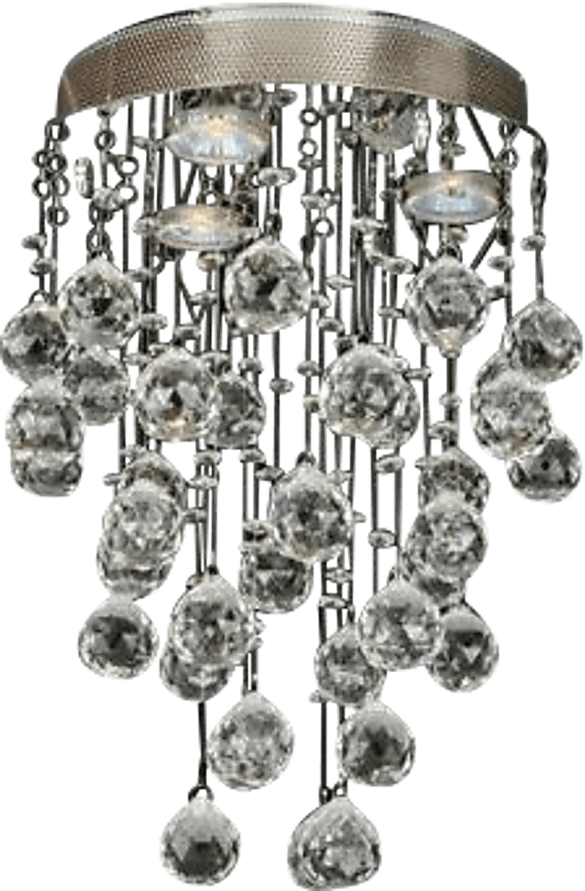 Arminta Bay Clear Chandelier - Image 1