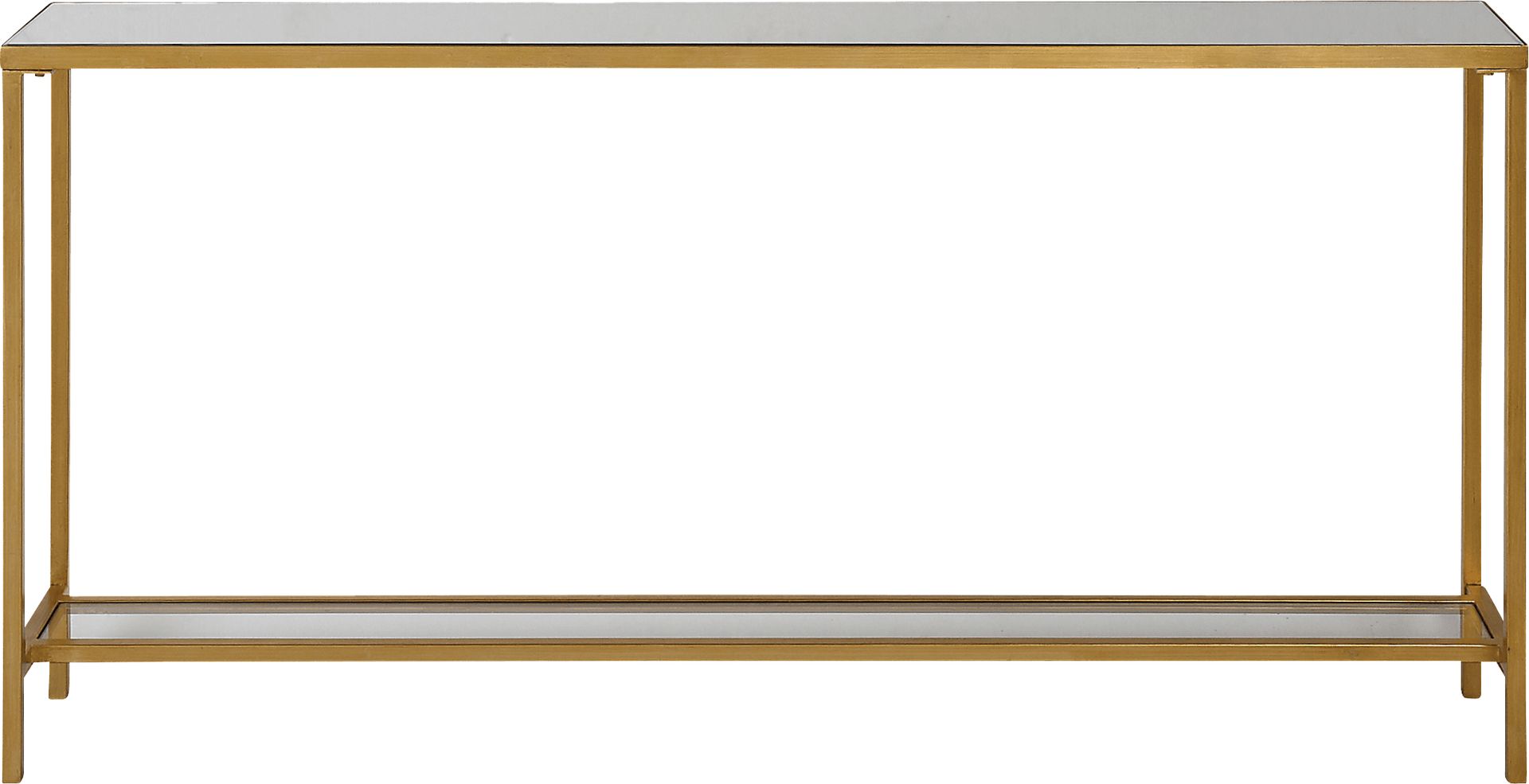 Armistice Gold Sofa Table - Image 1