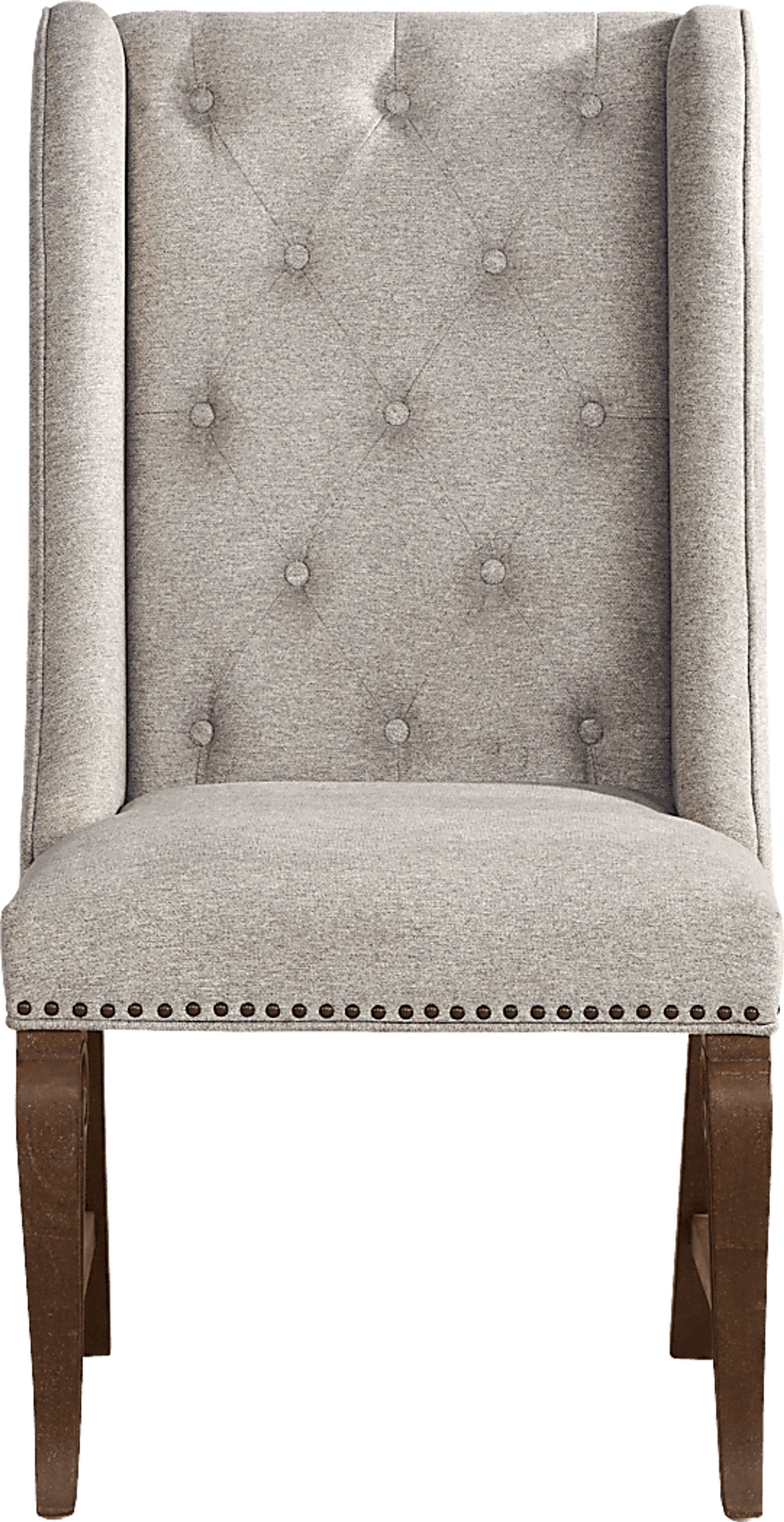 Armitage Cream Arm Chair with Brown Legs - Image 5