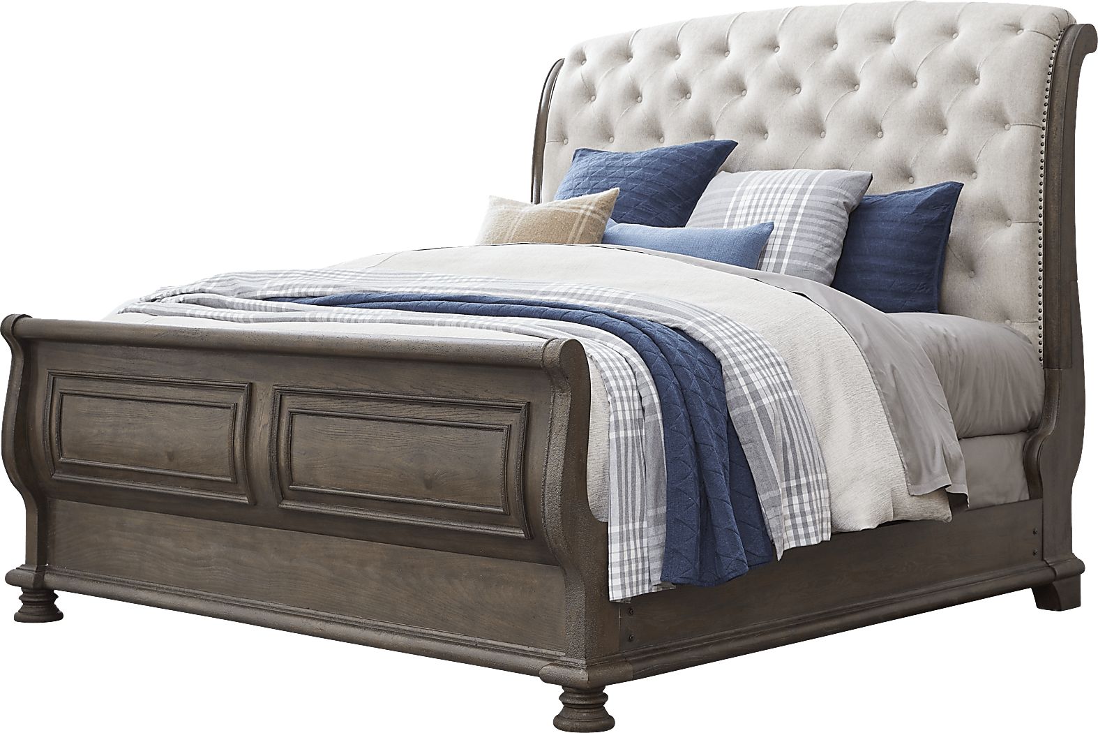 Armitage Queen Upholstered Bed - Thumbnail 4